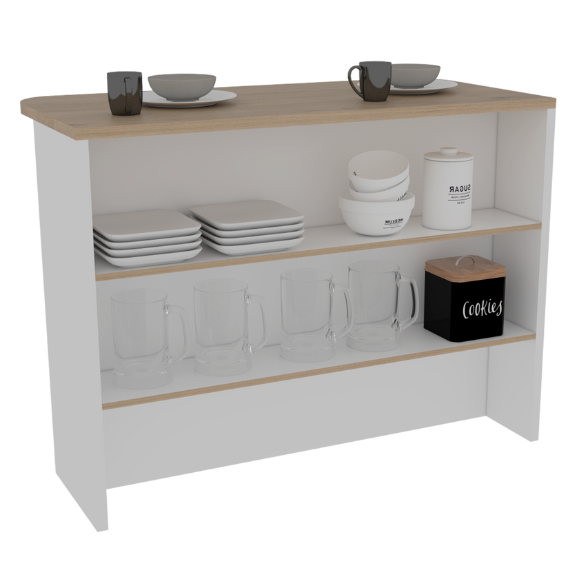 Barra Auxiliar Fendi Rta Blanco + Rovere