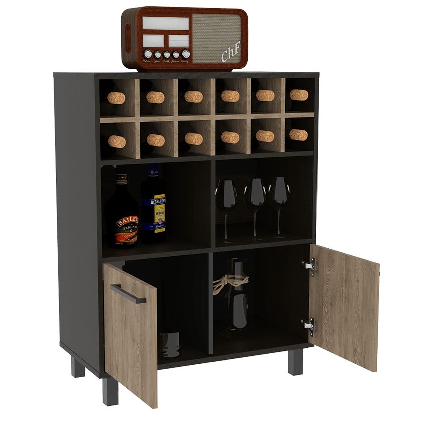 Mueble Bar Kaia Rta Wengue + Miel N/A
