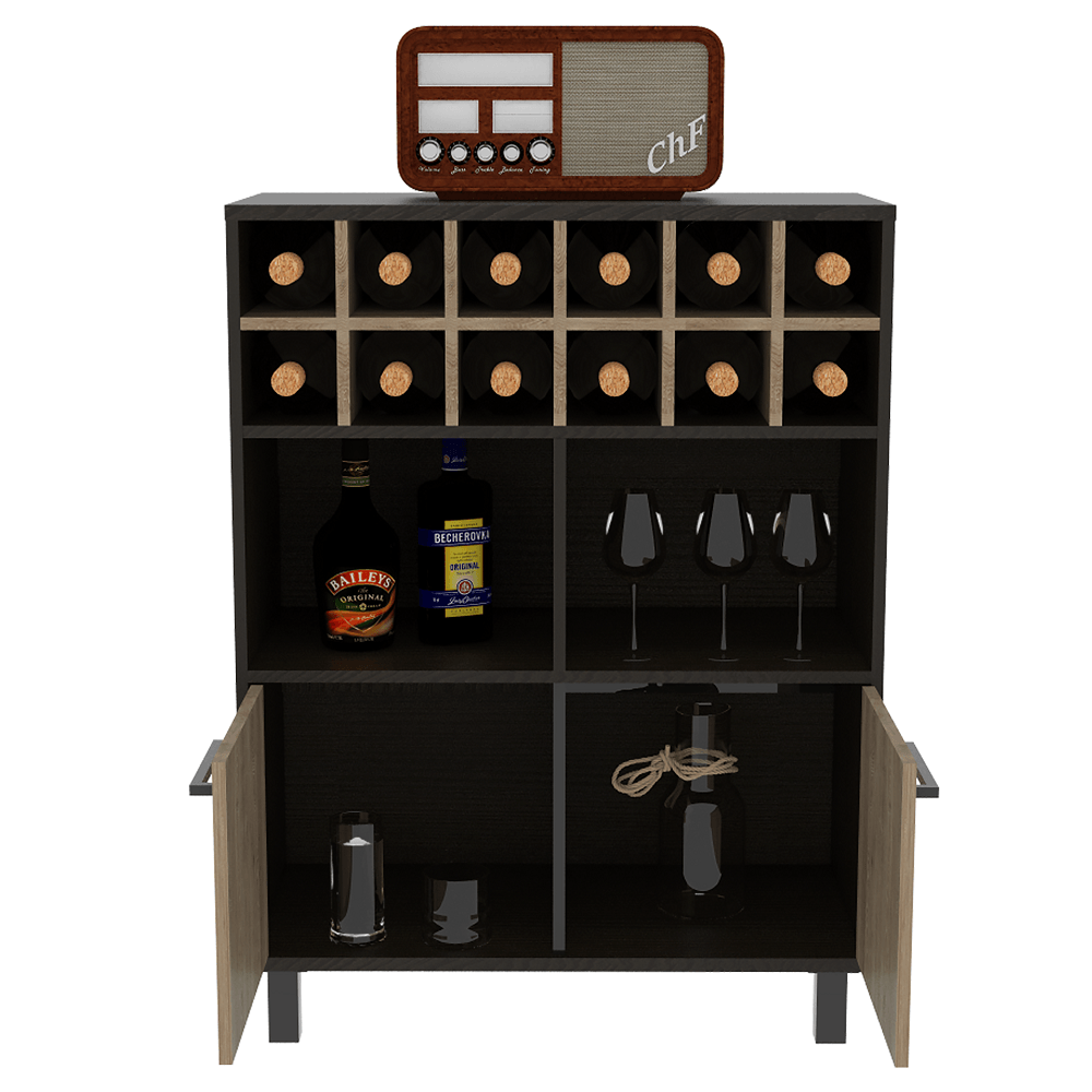 Mueble Bar Kaia Rta Wengue + Miel N/A