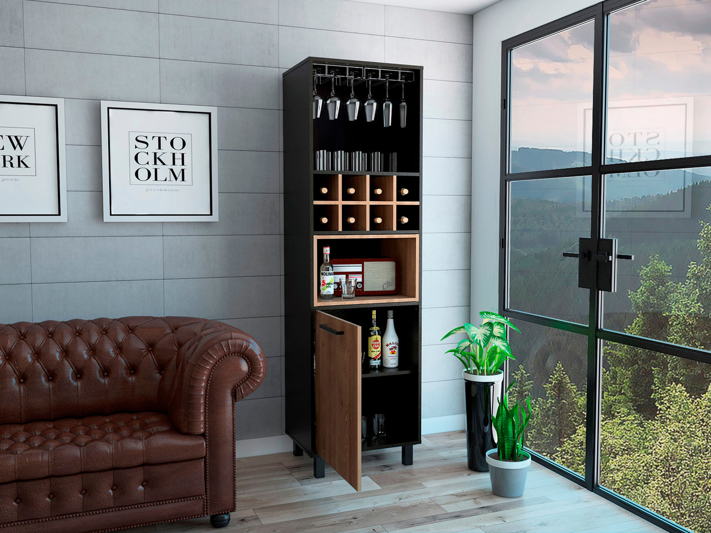 Bar Alto Kaia Rta Wengue + Miel