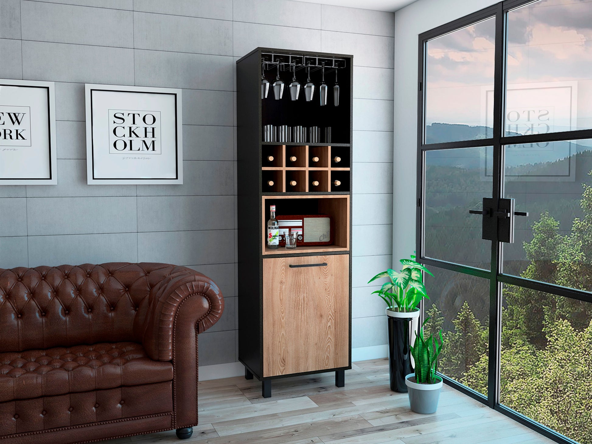 Bar Alto Kaia Rta Wengue + Miel