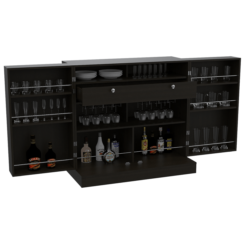 Mueble Bar Normandia Bajo Rta Wengue