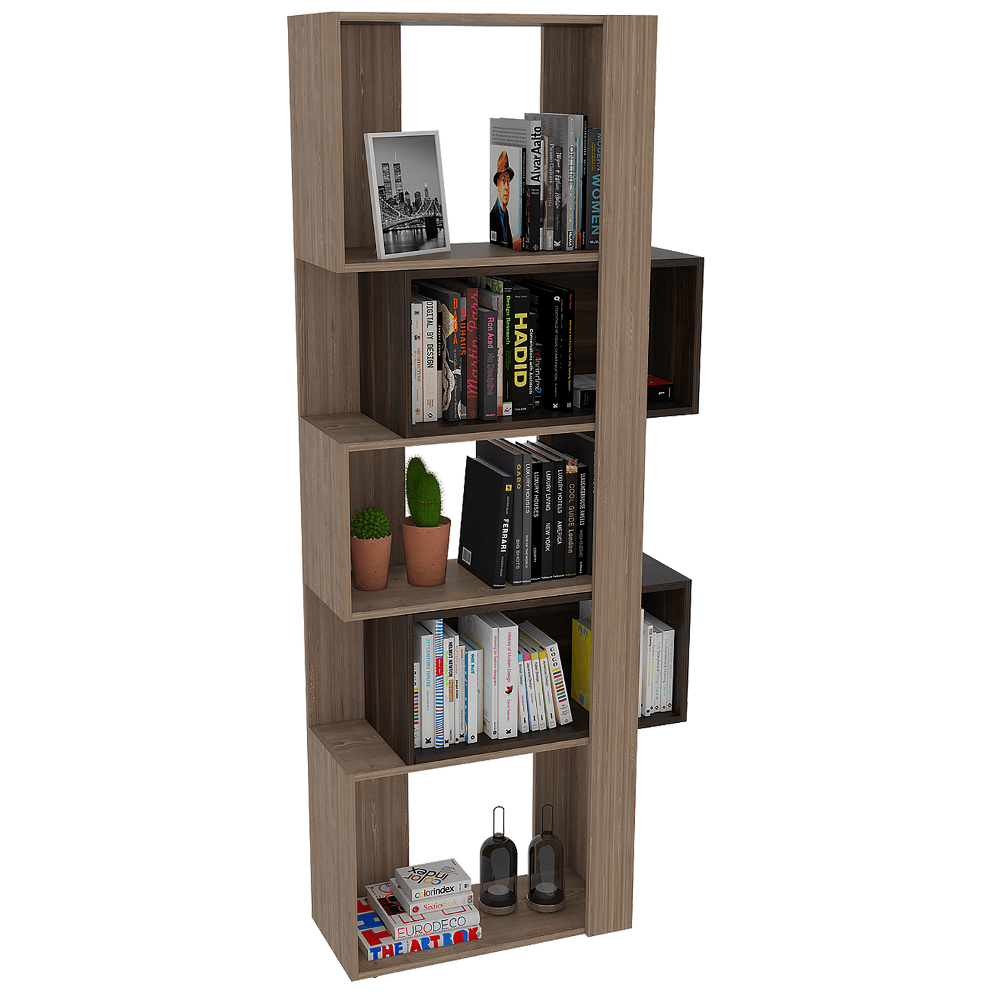 Biblioteca Baltica Rta Miel + Nogal