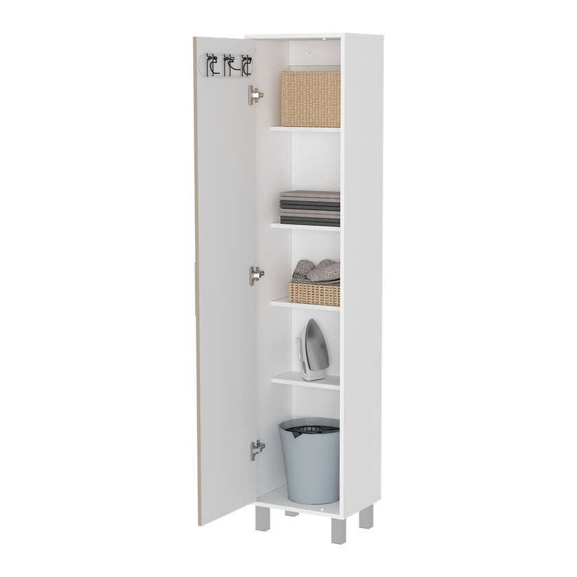 Mueble De Aseo Laska Rta Blanco + Nacar