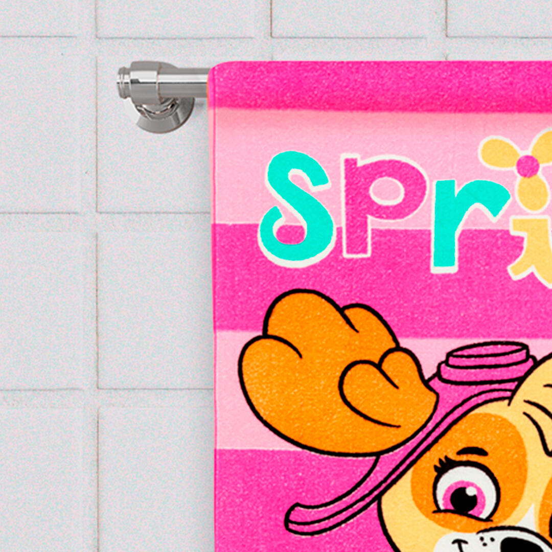 Toalla Infantil 320 Gramos Rosado Sky Spring Action Absorbente