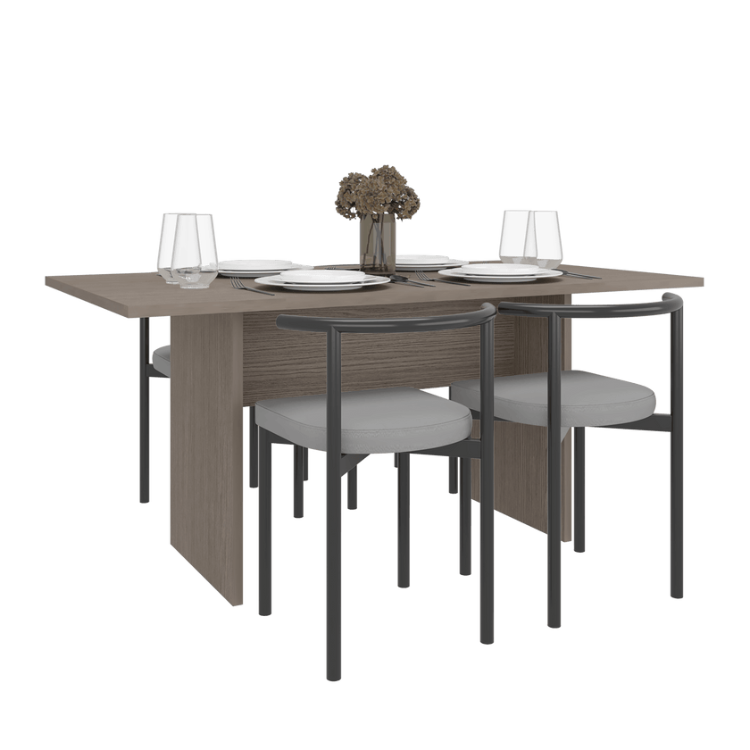 Mesa Comedor Beijing 74X160X90 Rta Positano