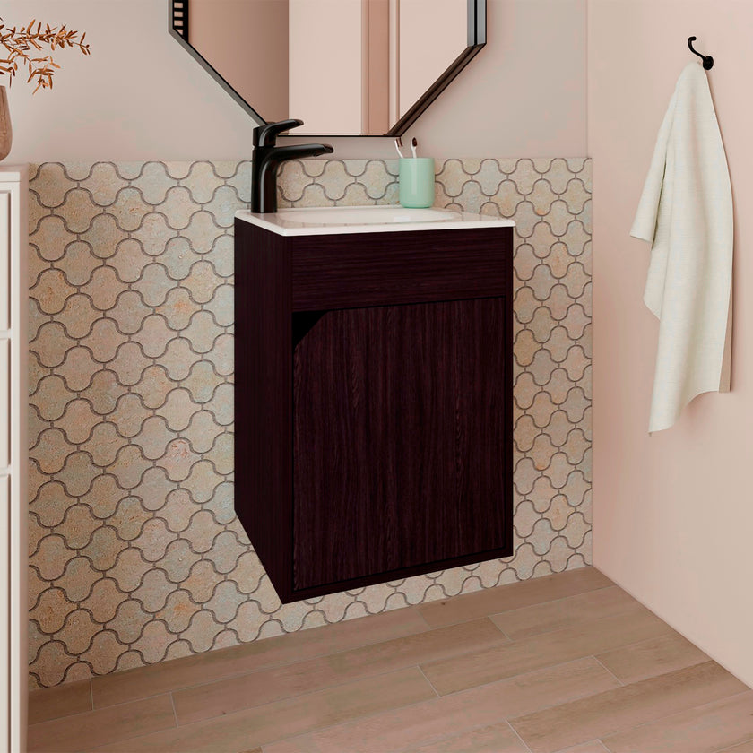 Mueble De Baño Bethel 40 55X39X32 Rta Wengue Zf