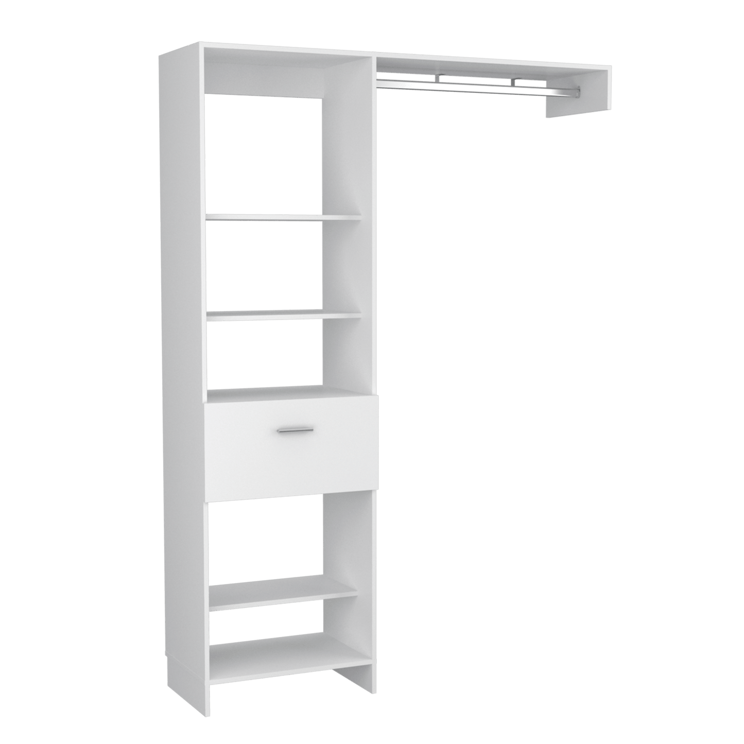 Armario Abierto 150 Manchester 210X150X41 Rta Blanco Zf