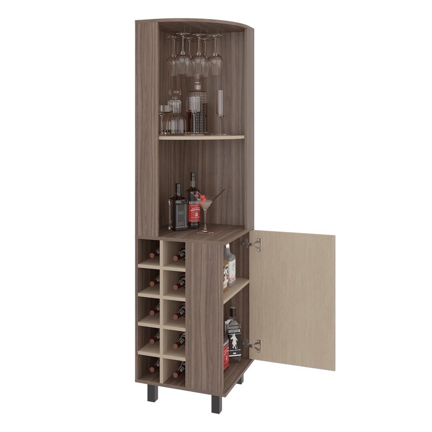 Bar Esquinero Kaia 180X45X45 Rta Avellana Cartagena Zf
