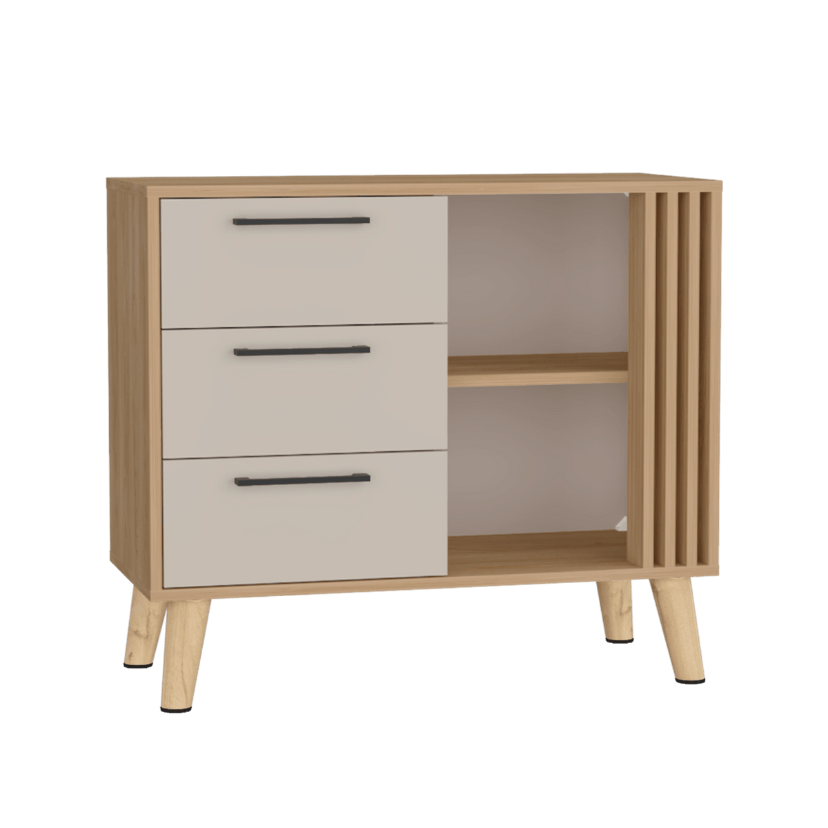 Cajonera Vance Eco 64X80X35 Rta Fresno Eu Capri