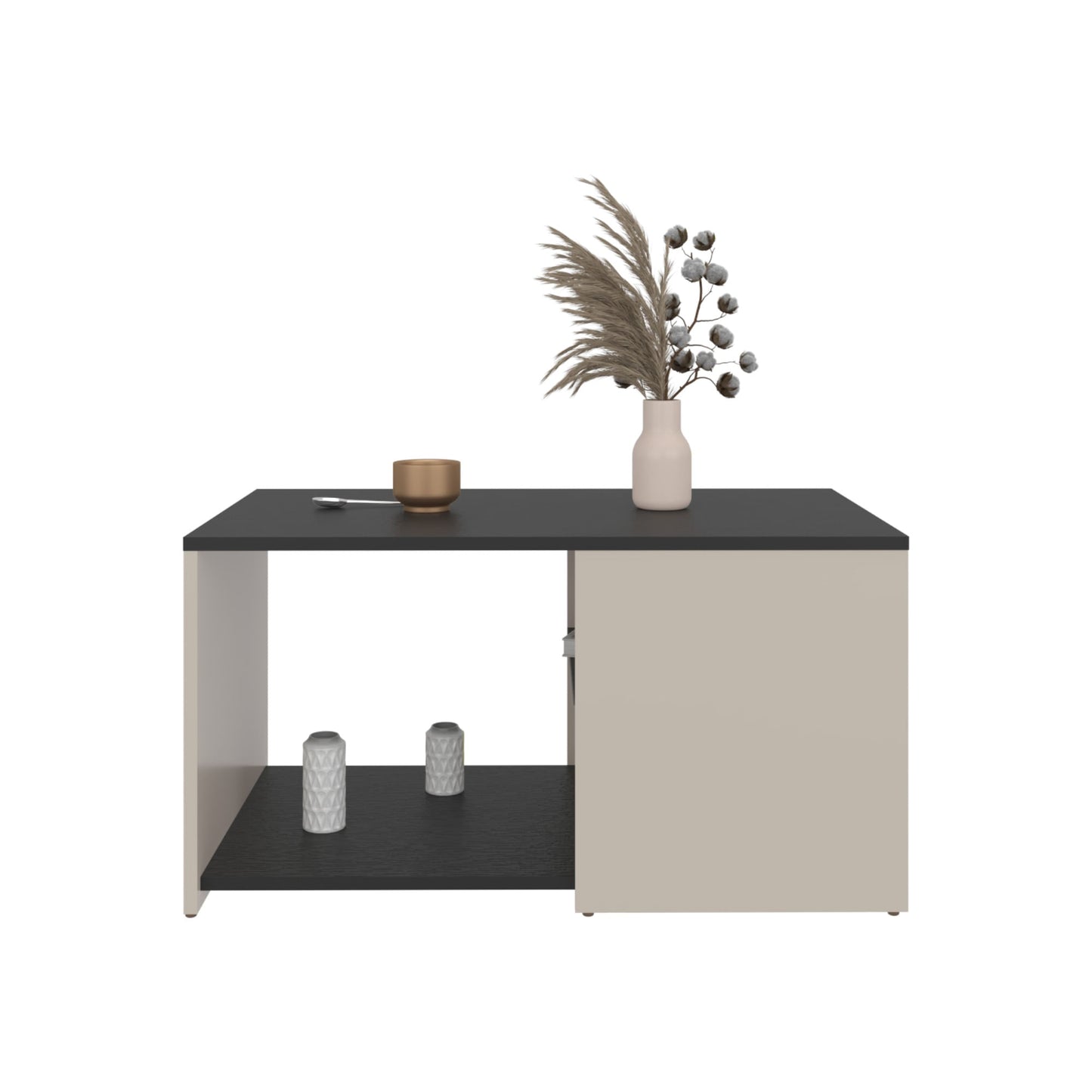 Mesa De Centro Adel 42X80X45 Rta Capri Wengue