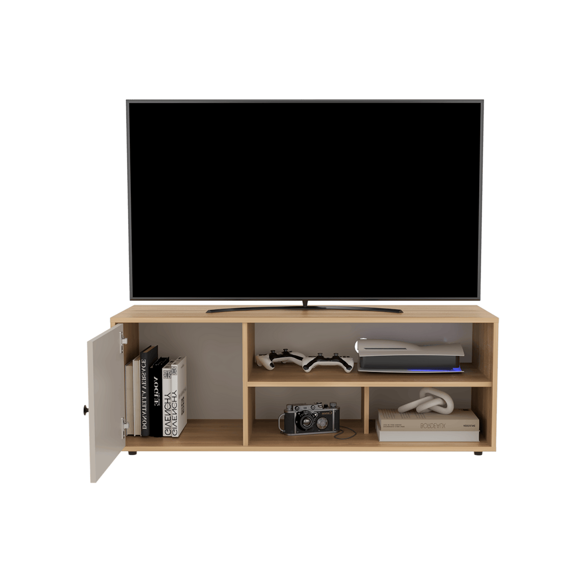 Rack Tv Noah 44X120X40 Rta Fresno Eu Capri