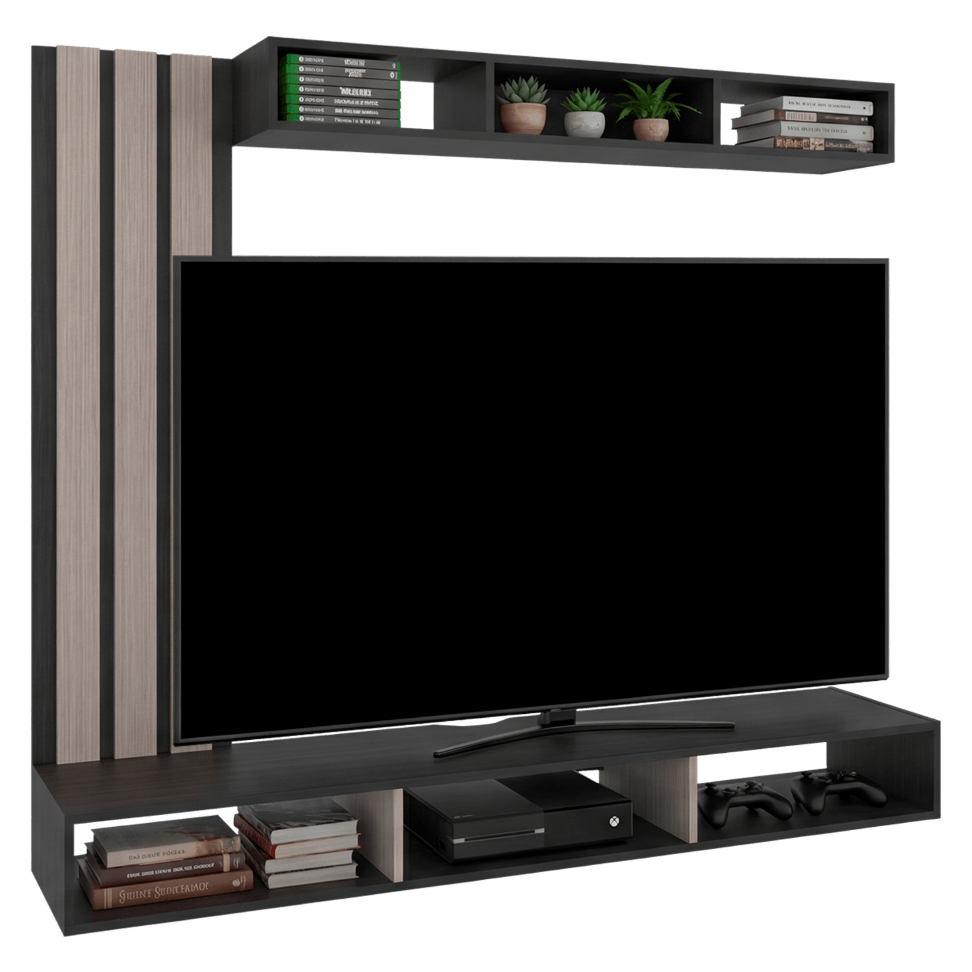 Panel De Tv 65" Joice Rta Wengue Positano Zf