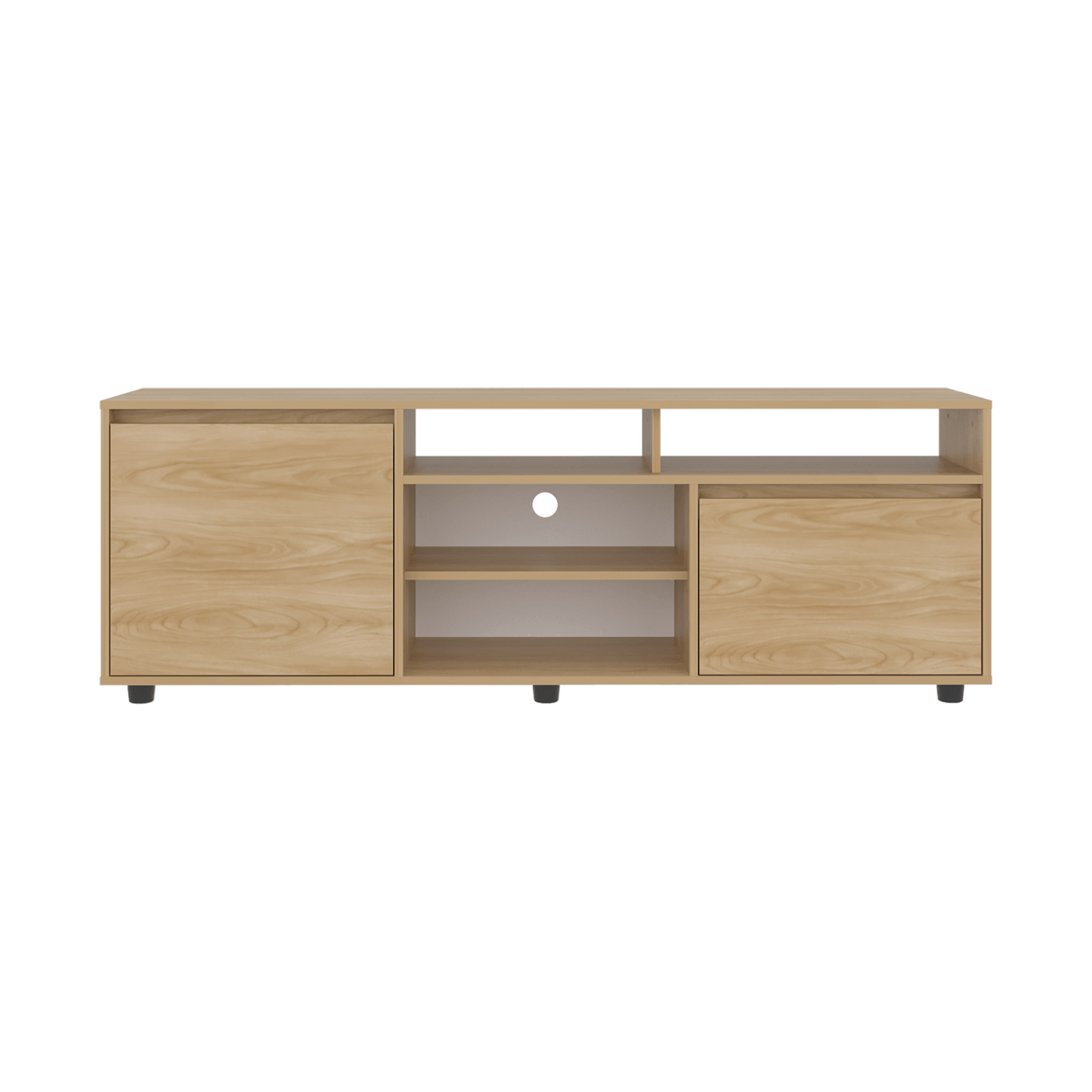 Rack Para Tv Pino 65" 55X160X35 Rta Fresno Europeo