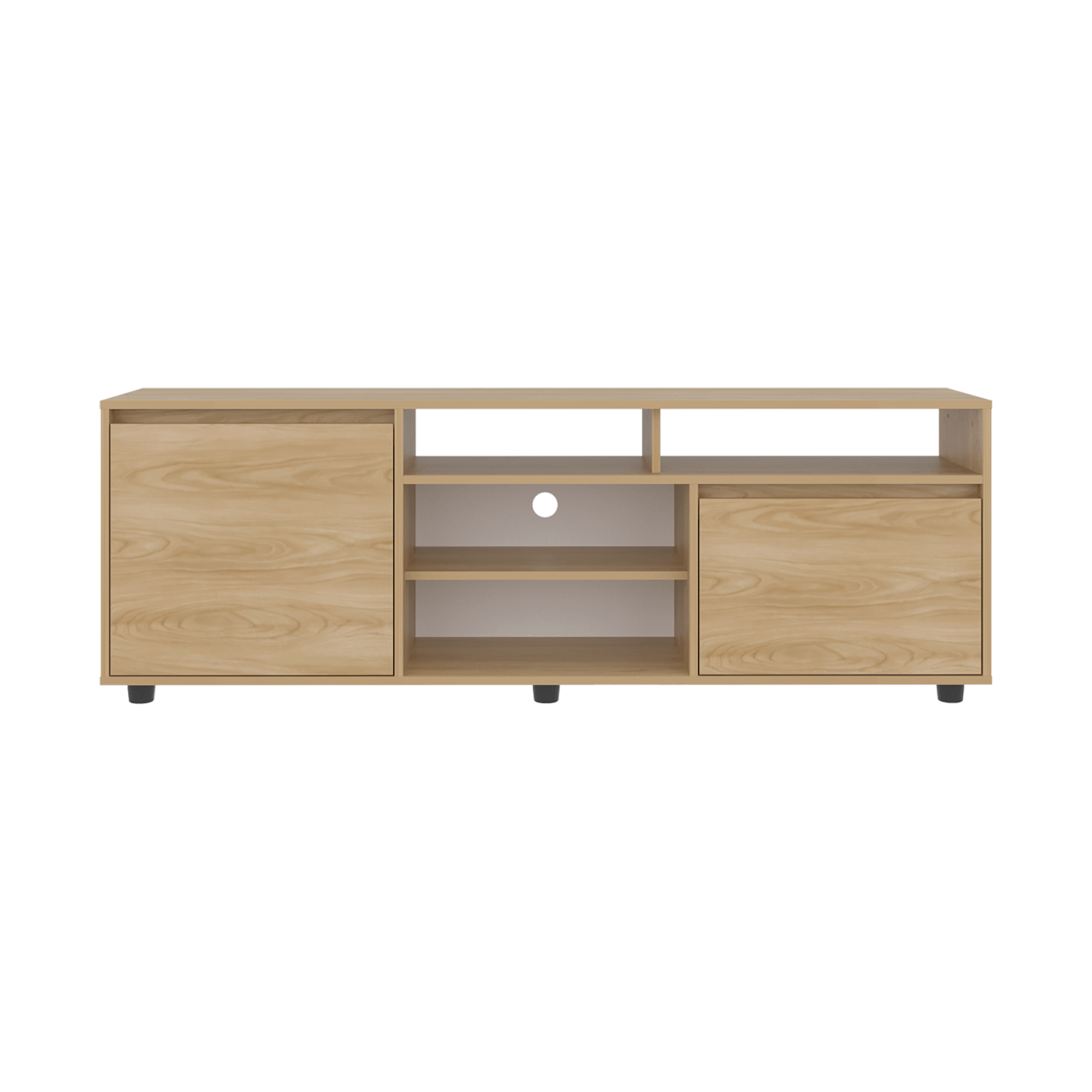 Rack Para Tv Pino 65" 55X160X35 Rta Fresno Europeo