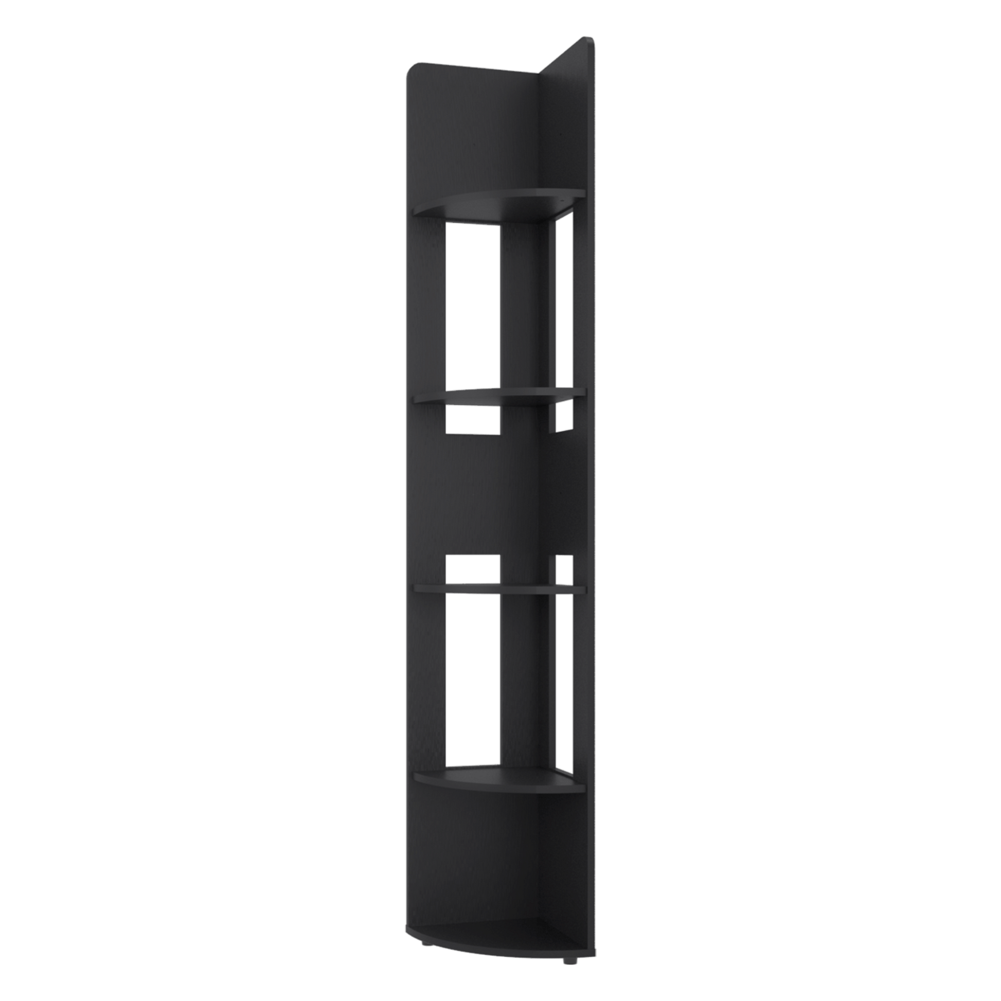 Estante Esquinero Home E7 180X30X30 Rta Wengue Zf