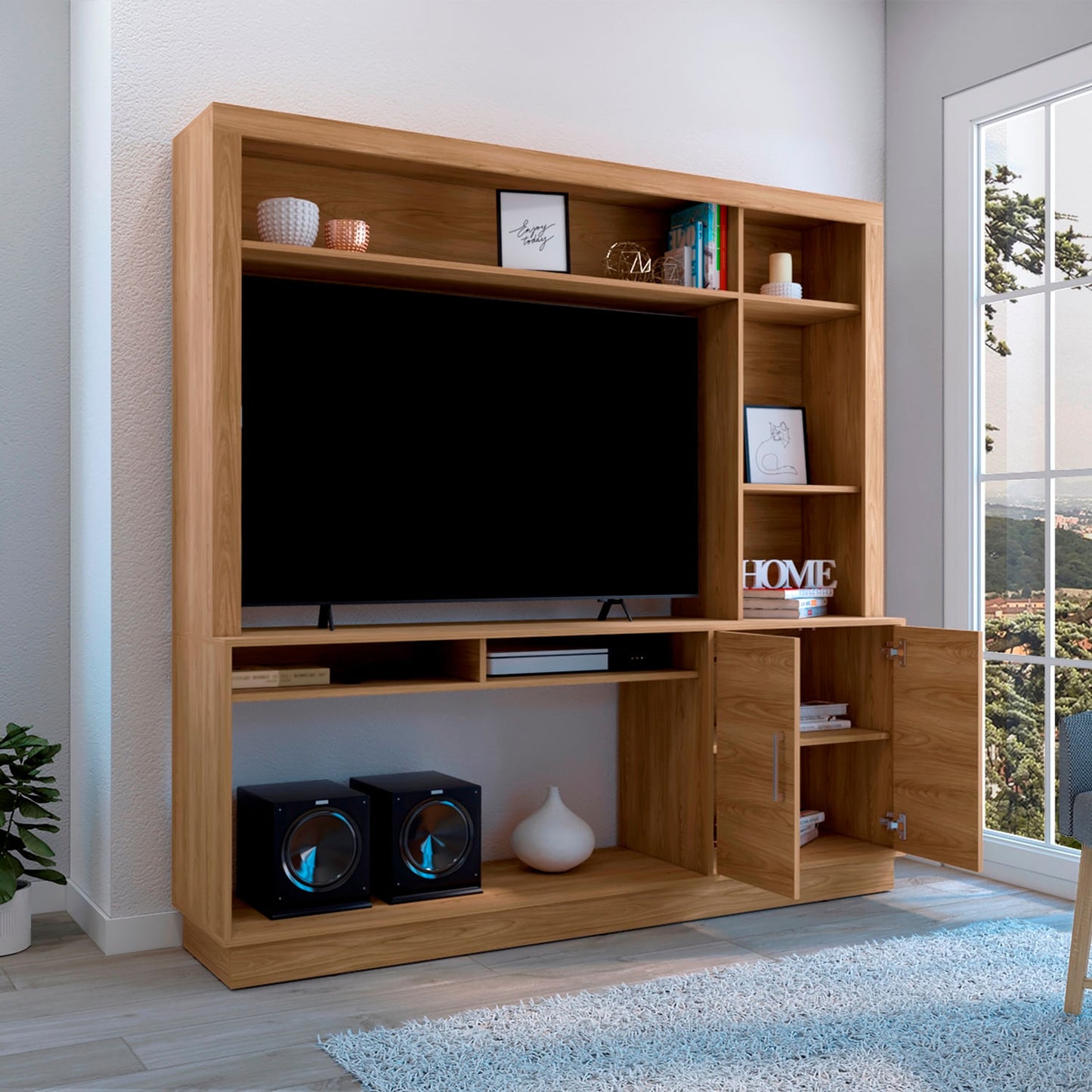 Centro De Entretenmiento Cantabria 180X180X40 Rta Fresno Europeo