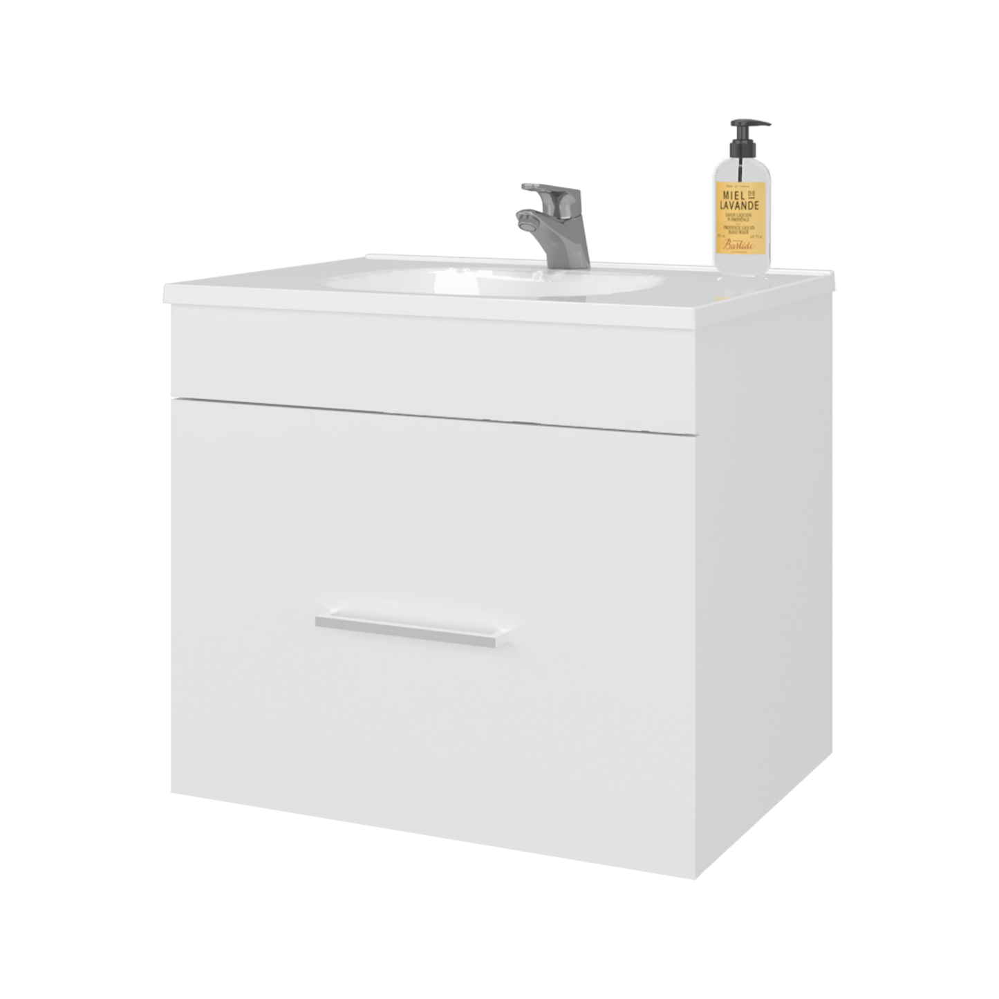 Mueble Lavamanos Hatta 52X59X44 Rta Blanco Mqz Zf