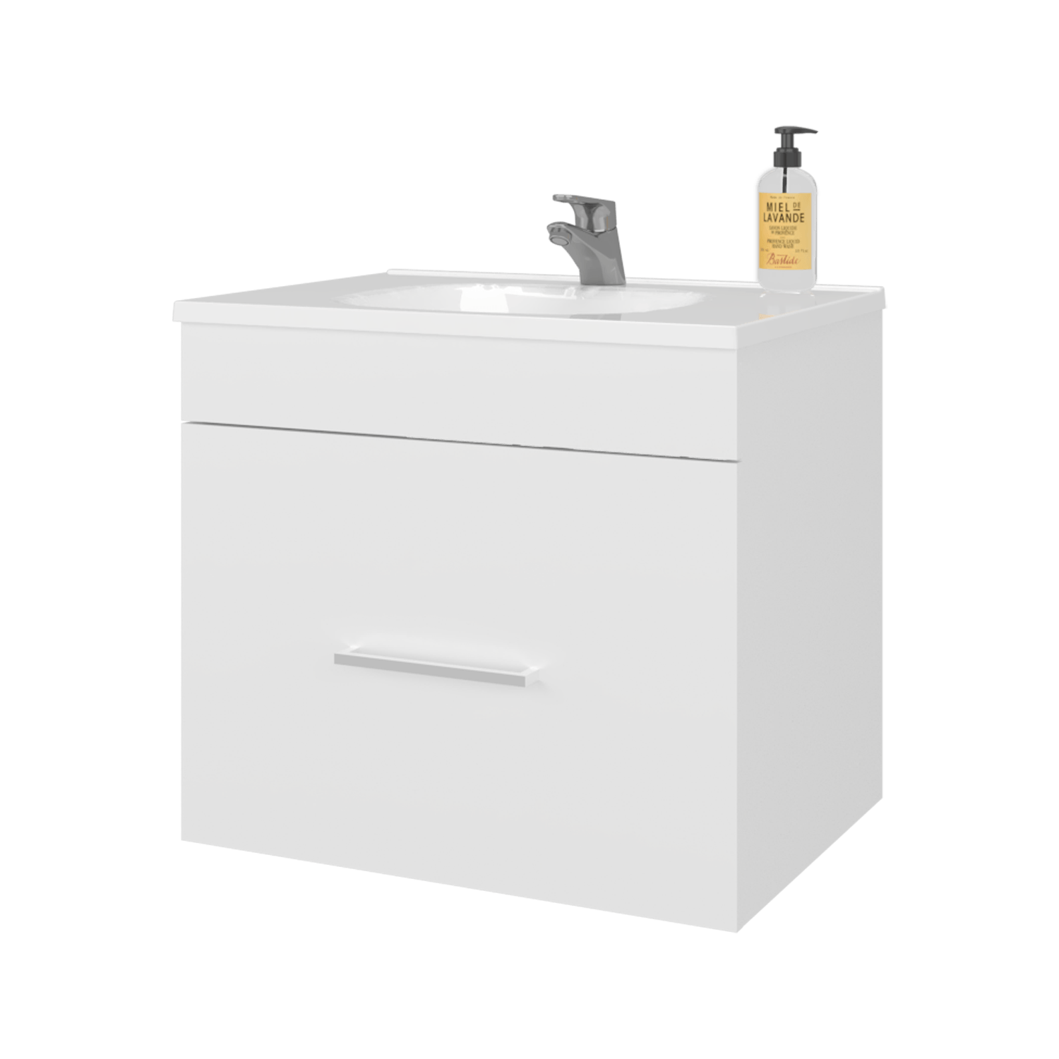 Mueble Lavamanos Hatta 52X59X44 Rta Blanco Mqz Zf