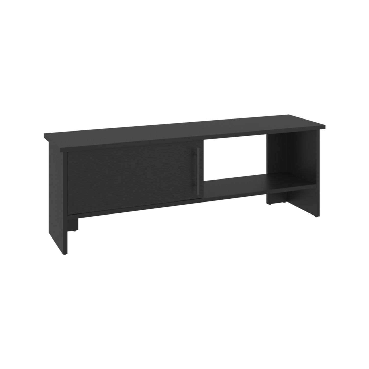 Mesa De Tv Navia Con Puerta 42X120X31 Rta Wengue Zf