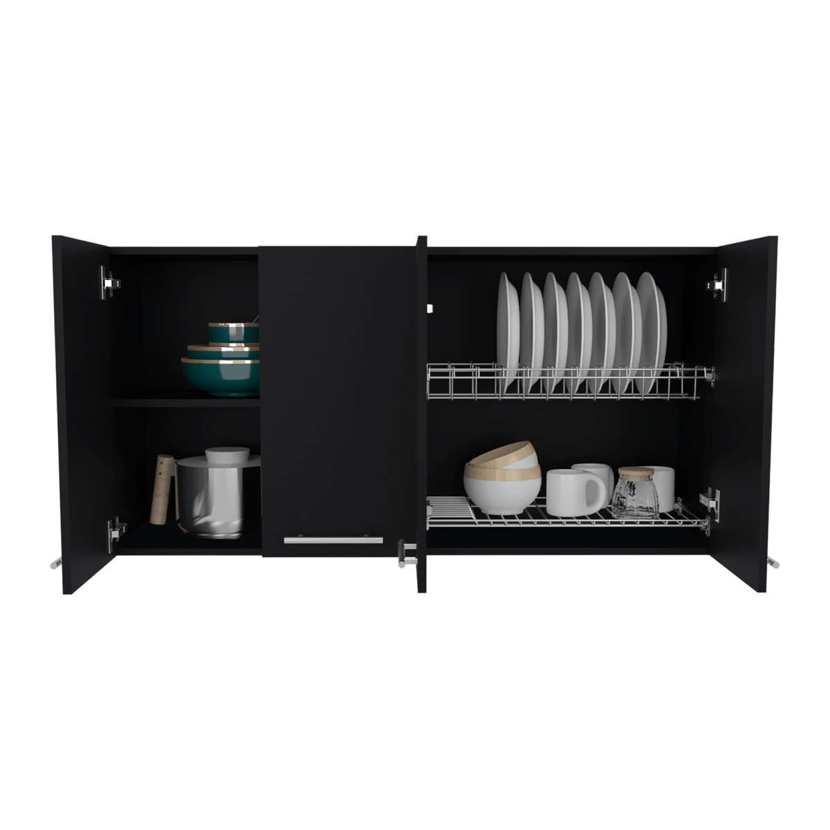 Gabinete Superior 120 Bazagli 60X120X33 Rta Wengue N/A