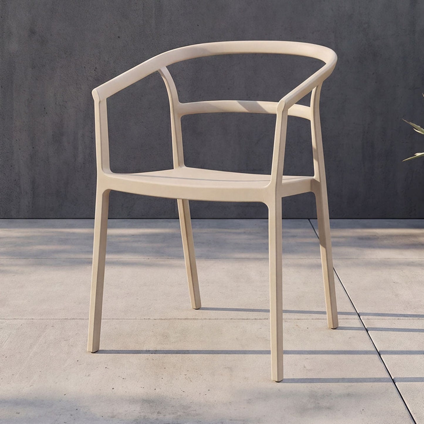 Silla Porto 75X56X53 Rta Taupe