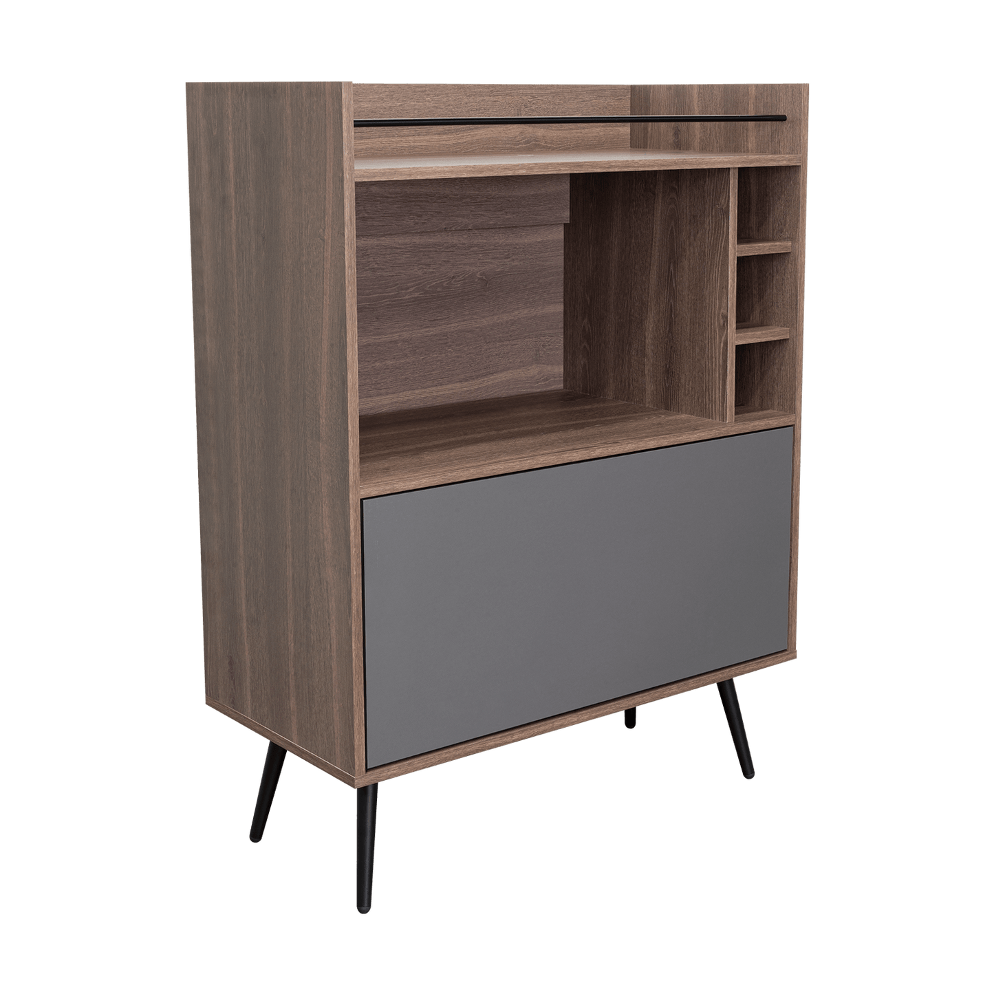 Bar Zurich 107X80X39 Rta Milan Plomo