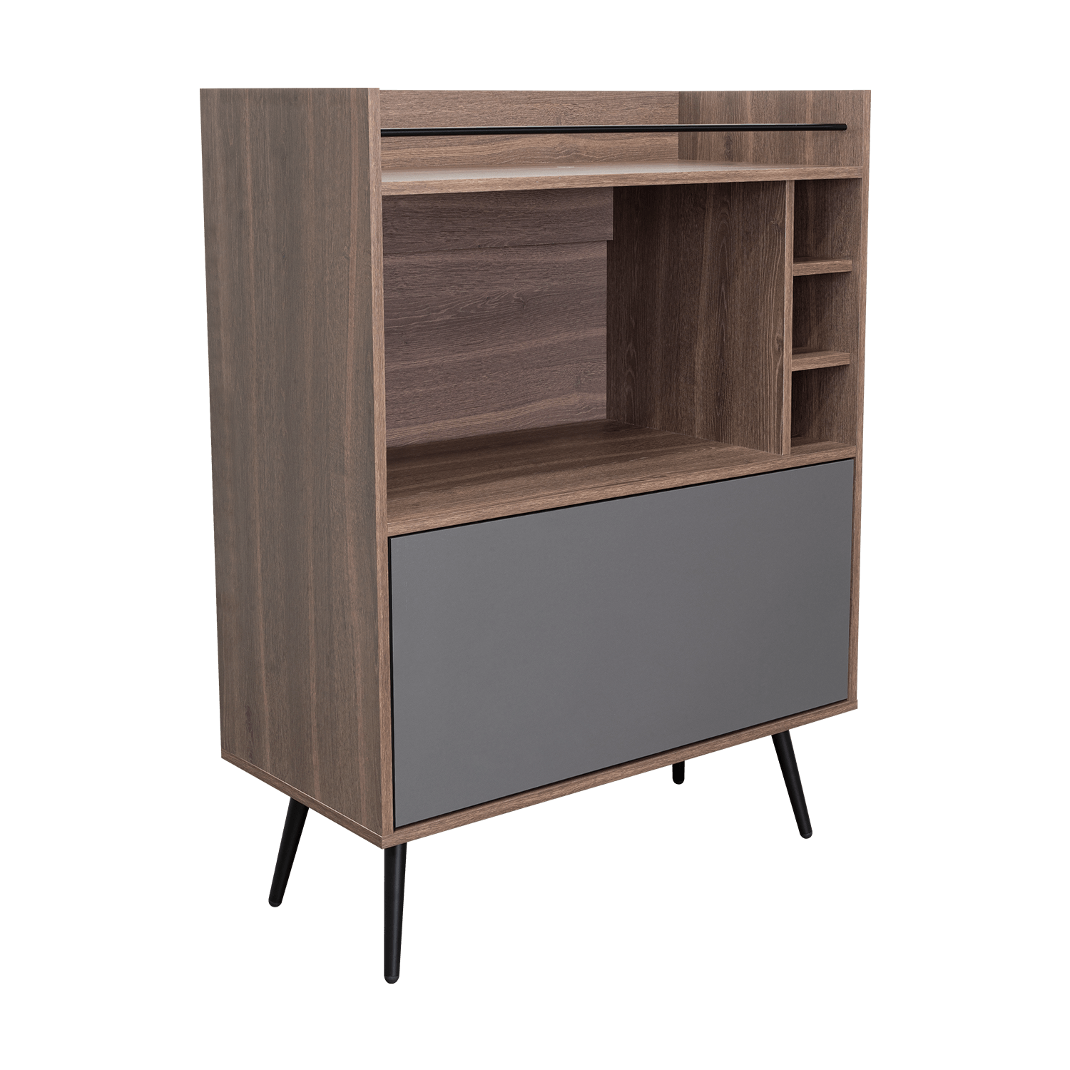Bar Zurich 107X80X39 Rta Milan Plomo