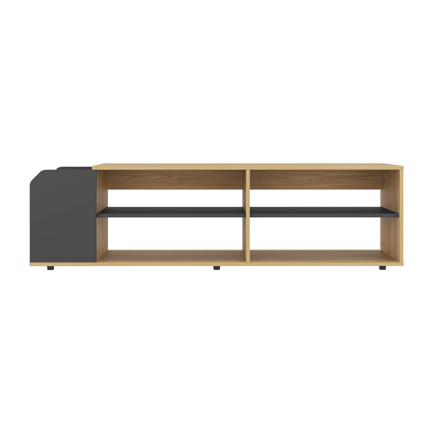 Rack Para Tv Solene 42X150X35 Rta Fresno Plomo