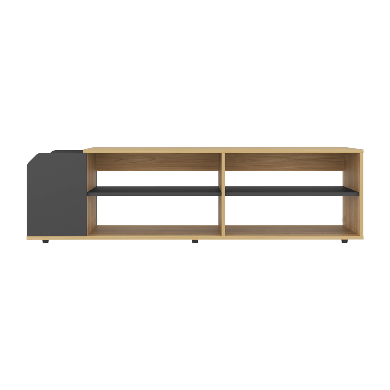Rack Para Tv Solene 42X150X35 Rta Fresno Plomo