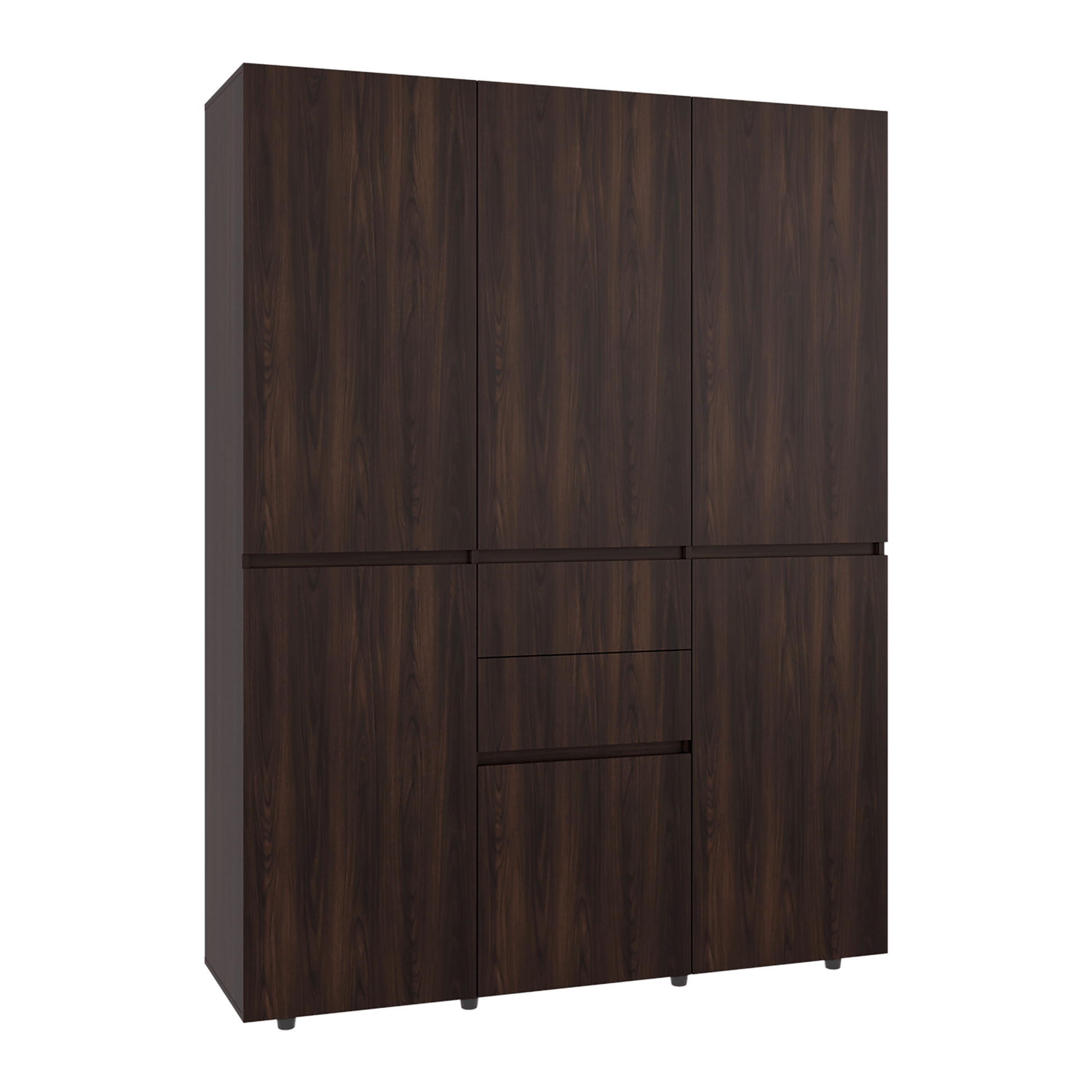 Closet Bea 200X150X48 Rta Nogal Wengue