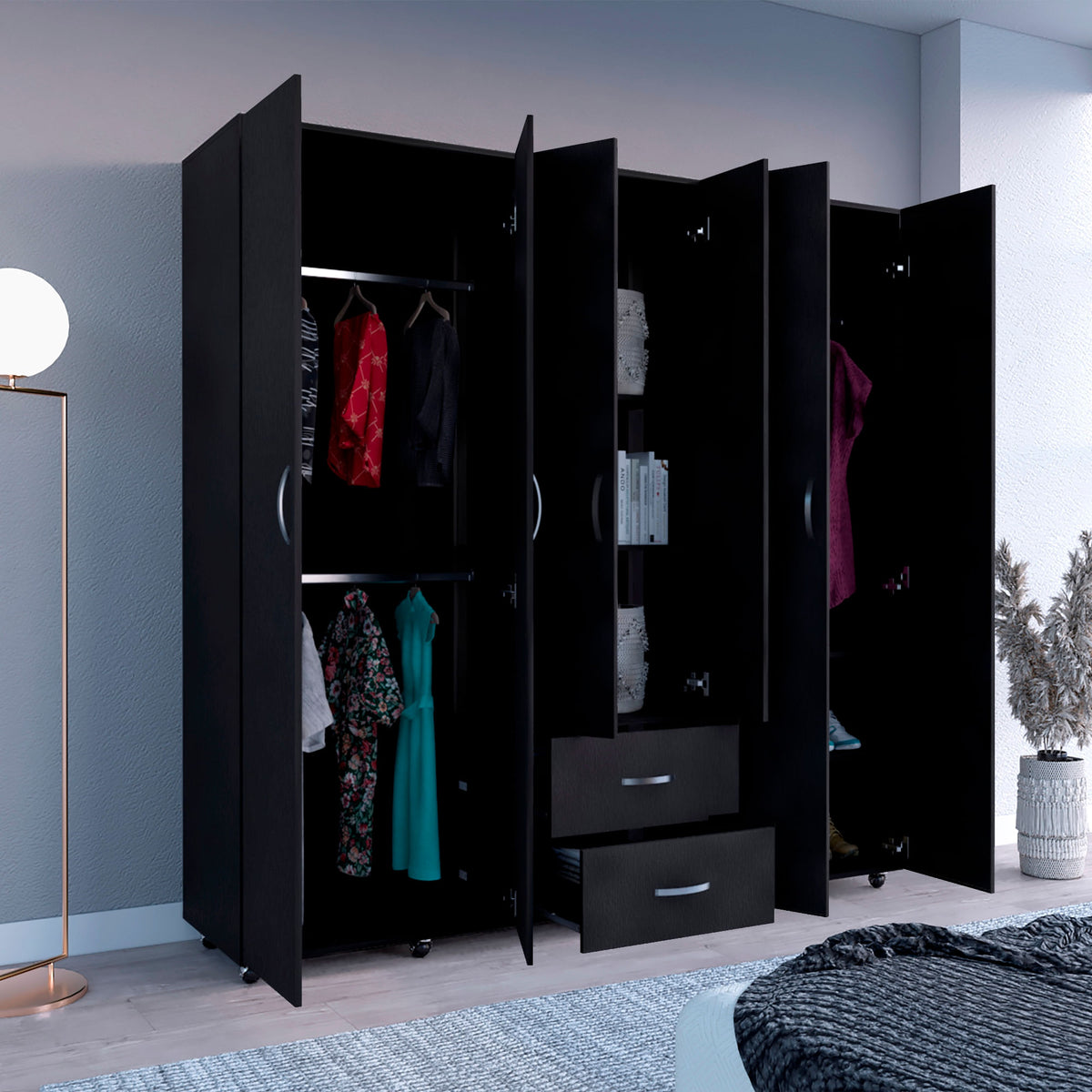 Closet Barilo 200X200X50 Rta Wengue