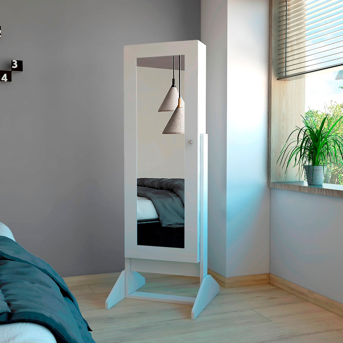 Joyero Prisma 137X48X40 Rta Blanco
