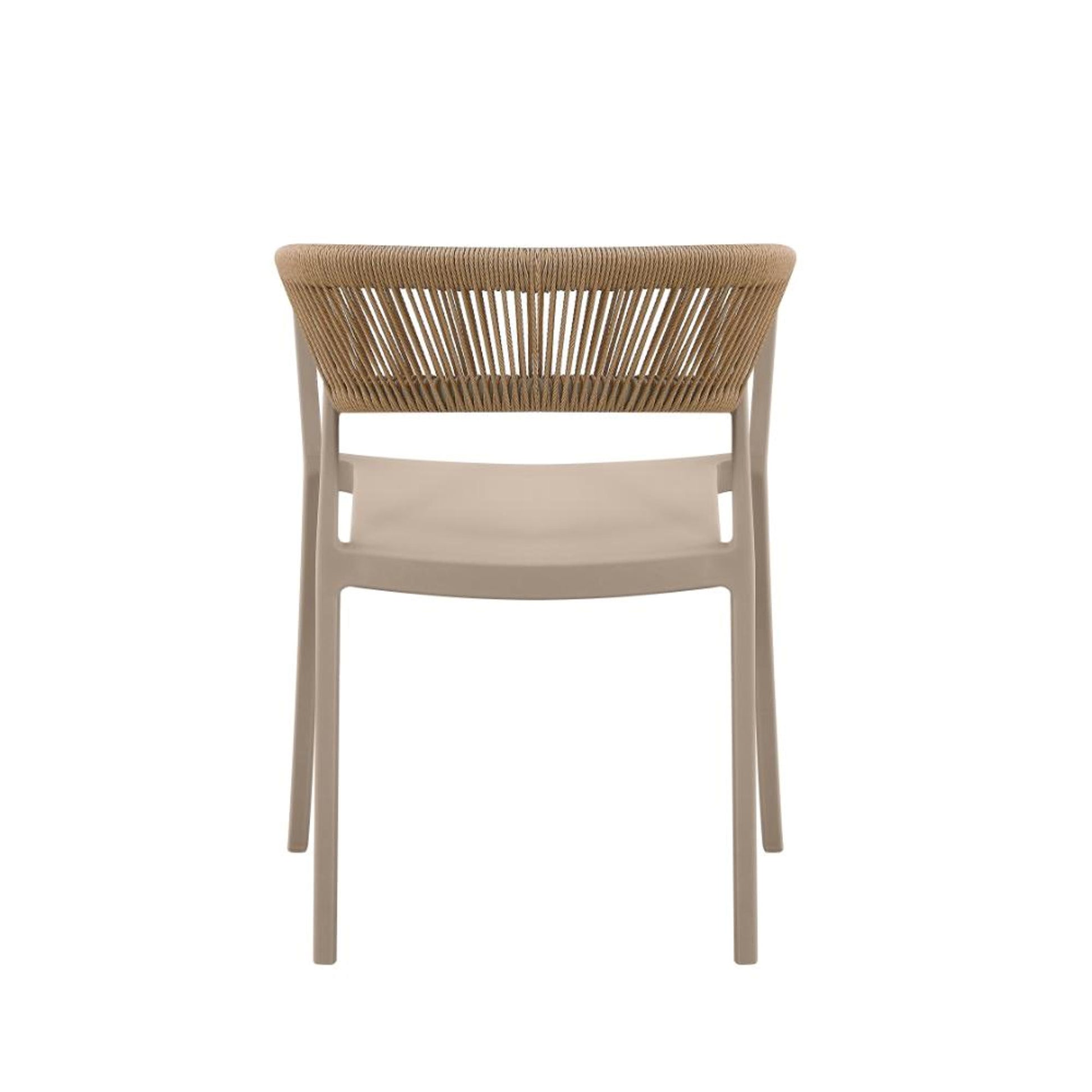 Silla Bali 75X53X56 Rta Taupe