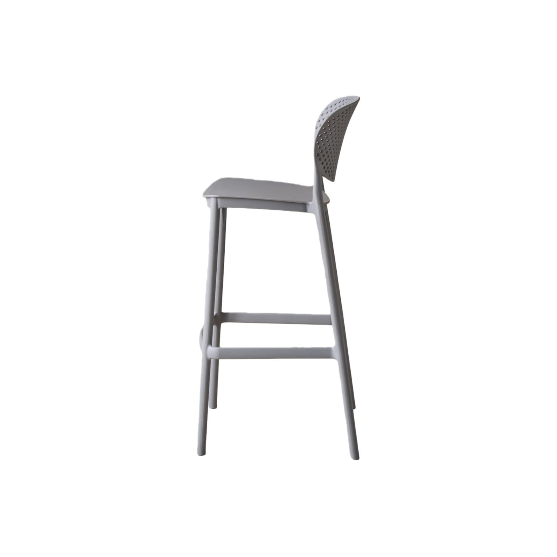 Silla Bar Rio 103X49X48 Rta Gris Oscuro