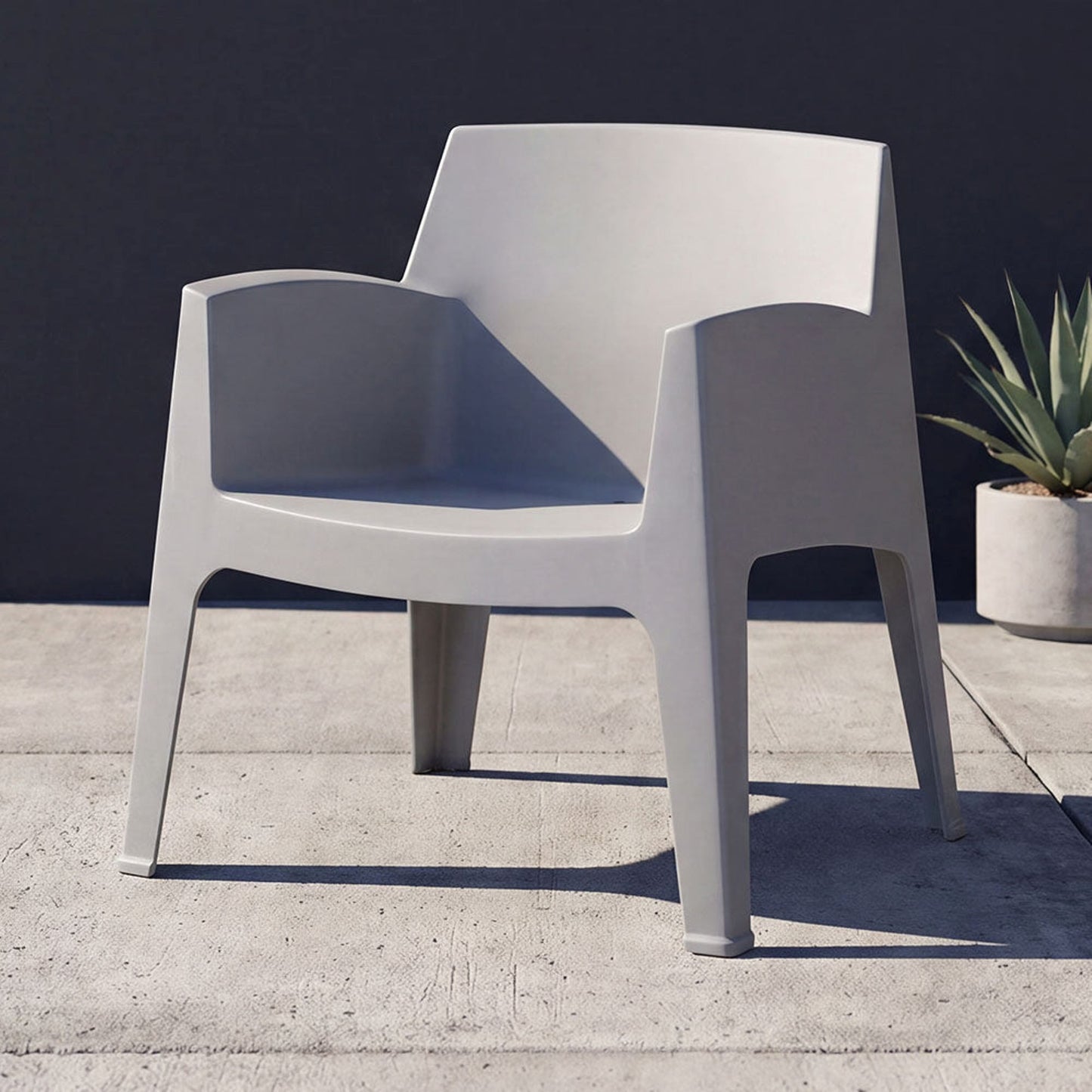 Silla Coron 73X62X48 Rta Gris