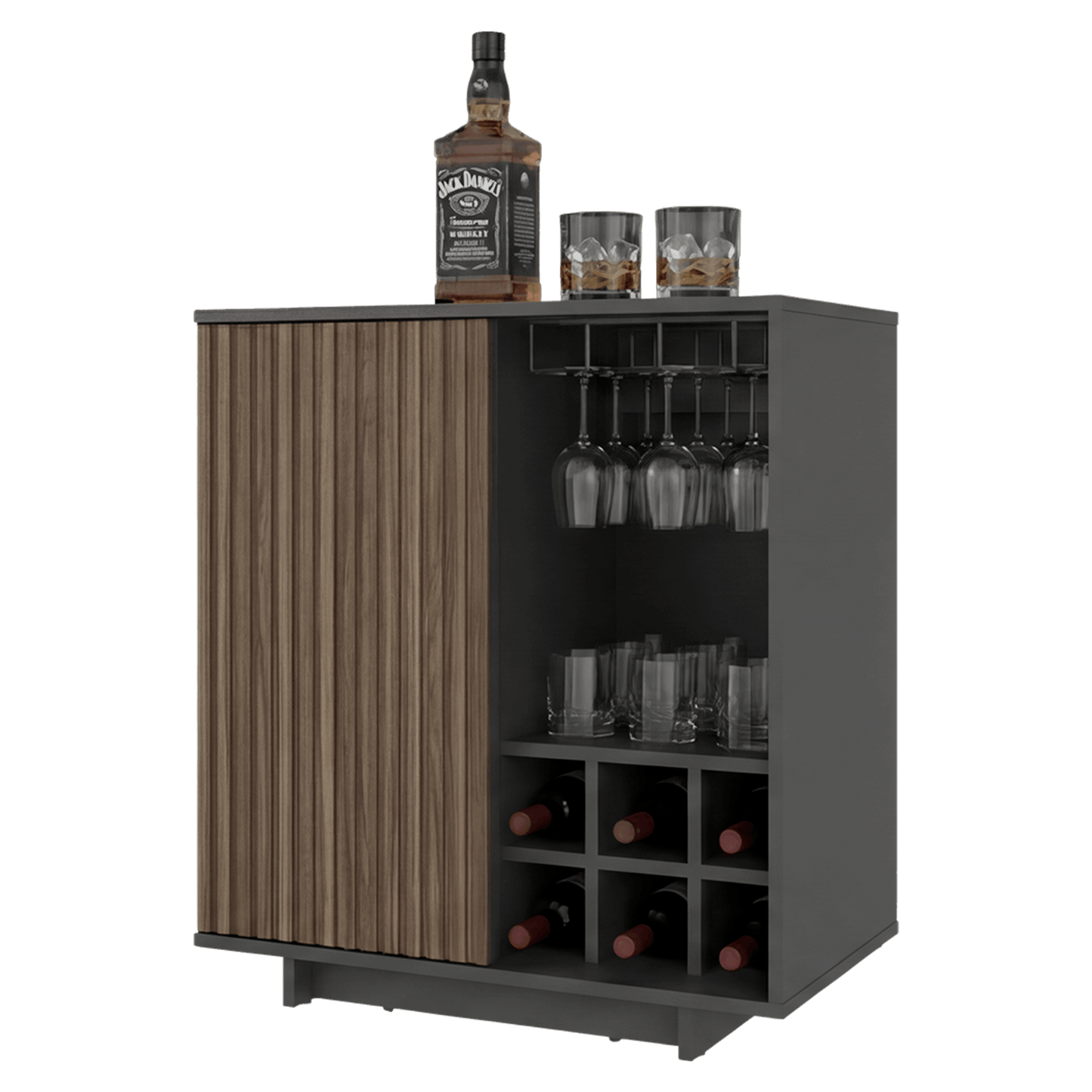 Bar Bowie 78X70X40 Rta Plomo