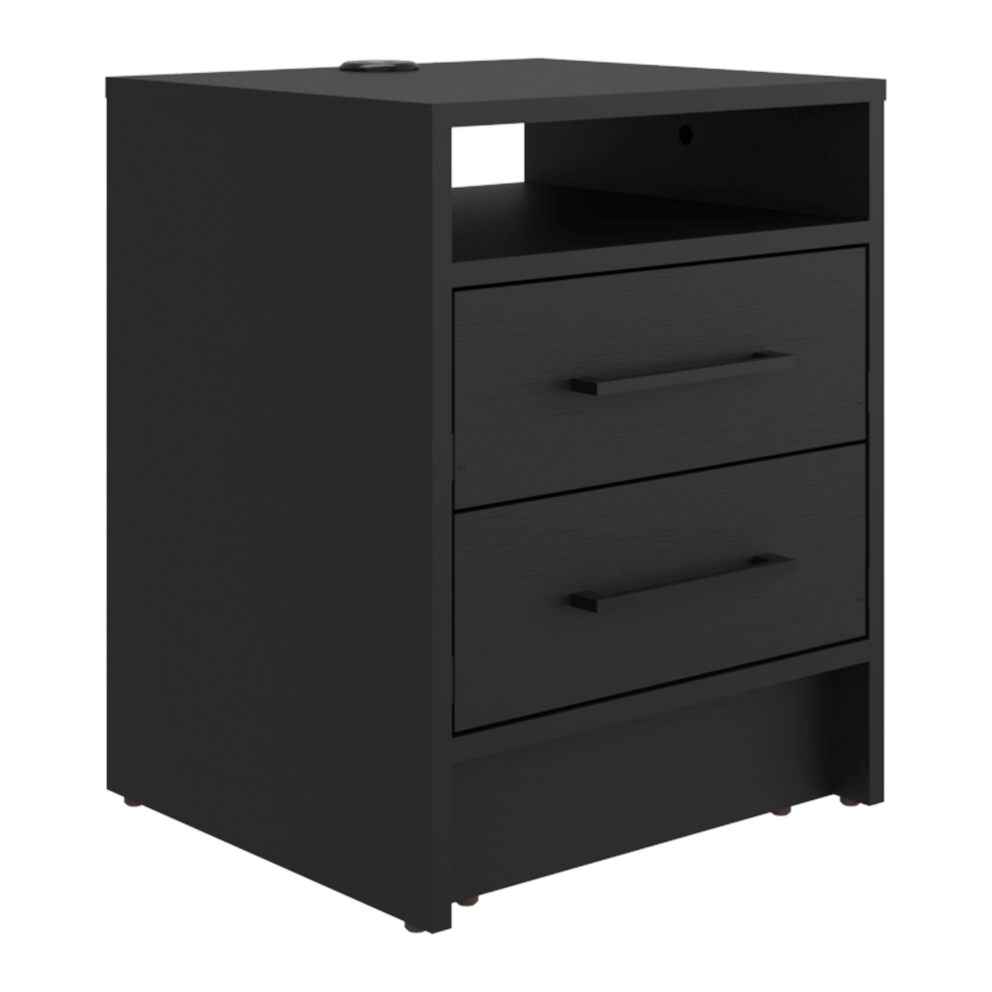 Mesa De Noche Eter Usb 50X40X37 Rta Wengue