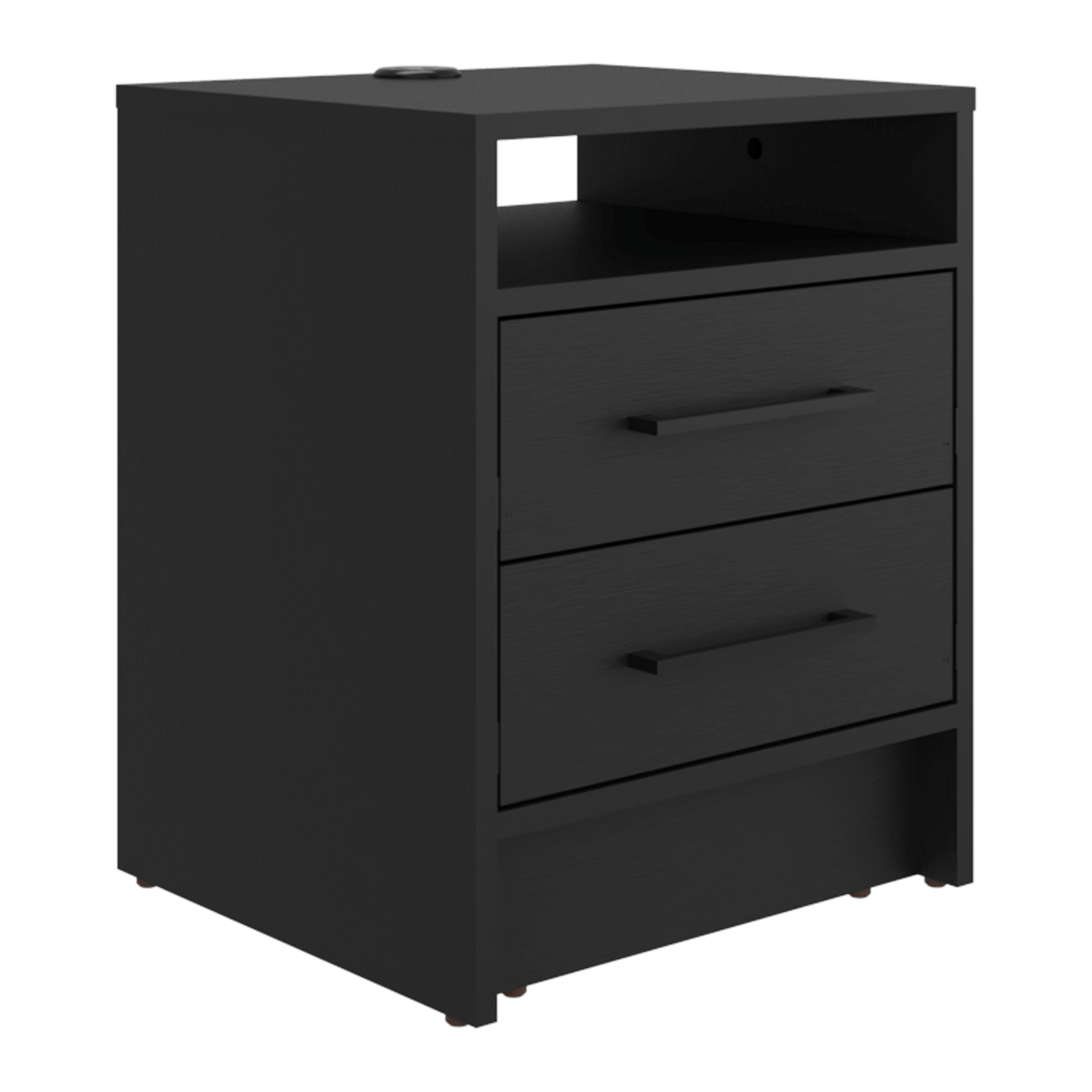 Mesa De Noche Eter Usb 50X40X37 Rta Wengue