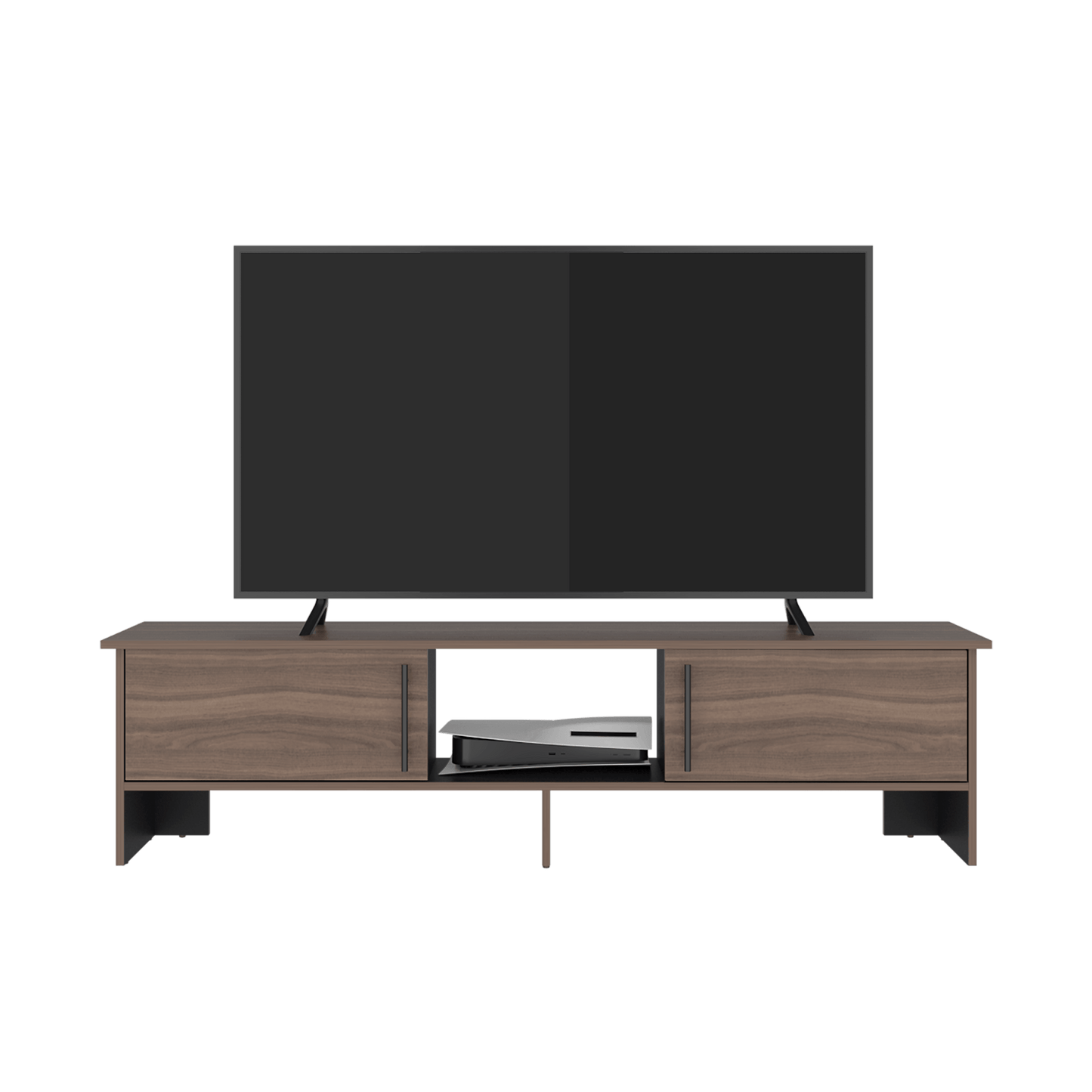 Rack De Tv Dago 41X160X35 Rta Avellana Wengue Zf