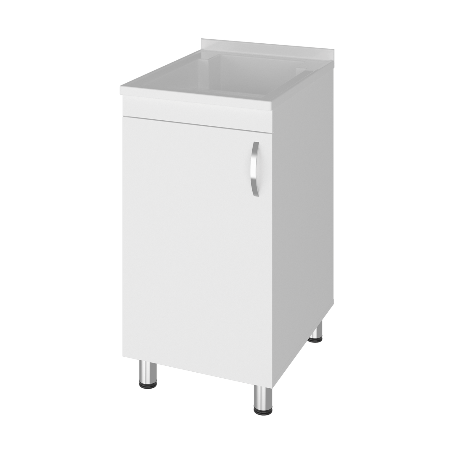 Lavadero Darwin 88X40X40 Rta Blanco Zf