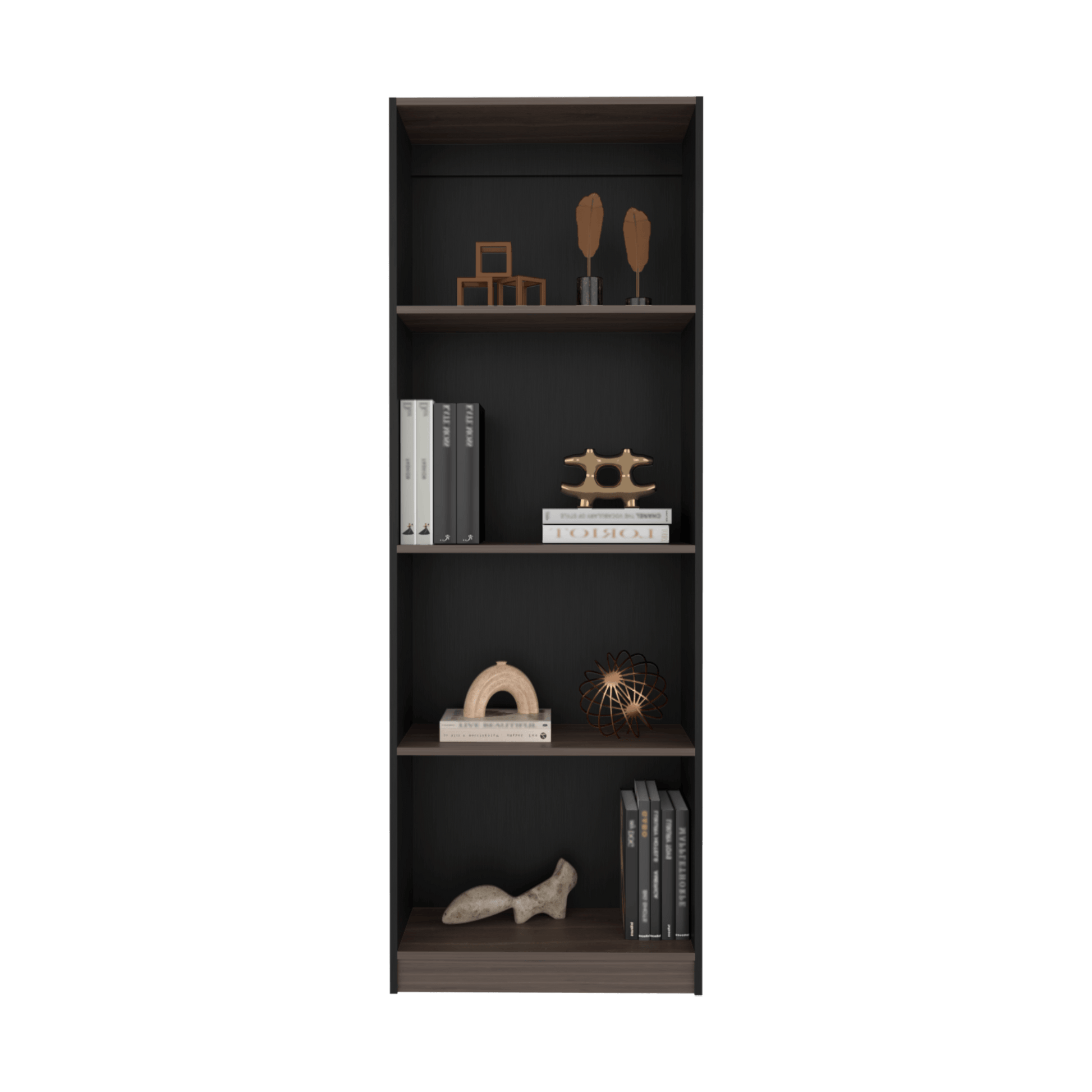 Estante Home E1 180X62X29 Rta Wengue Milan