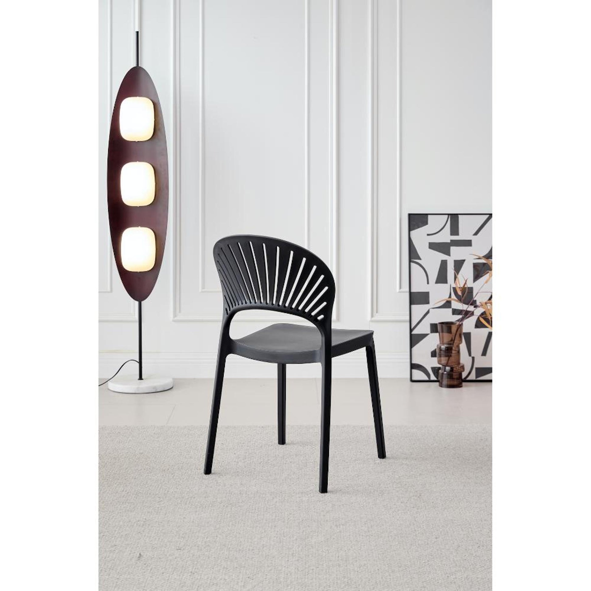 Silla Paraiso 82X48X58 Rta Negro