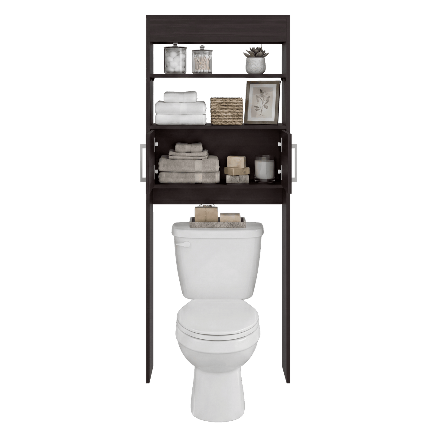 Optimizador De Baño Madrid 160X62X20 Rta Avellana Zf