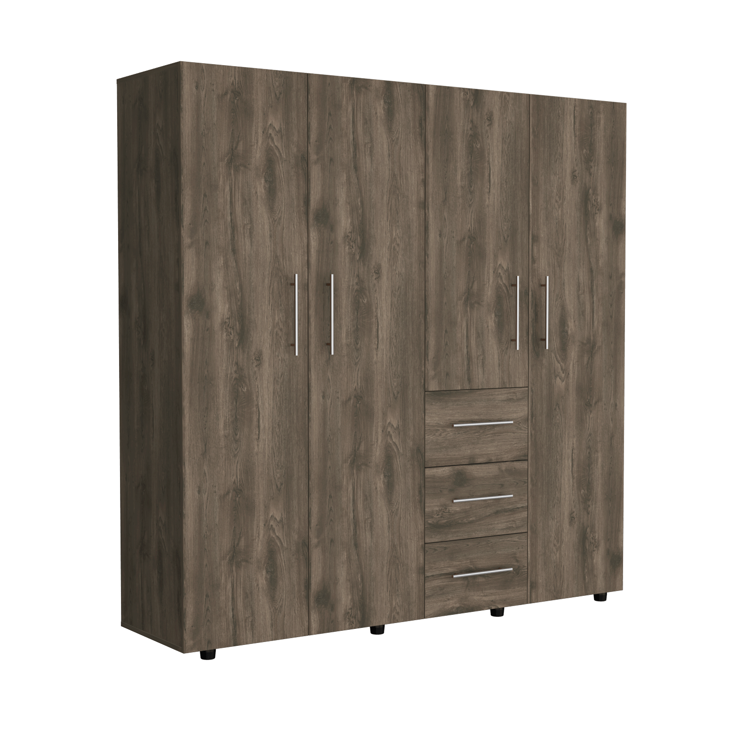Closet Harlem Eco 184 X 181 X 50 Rta Bellota Blanco