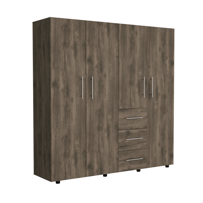 Closet Harlem Eco 184 X 181 X 50 Rta Bellota Blanco