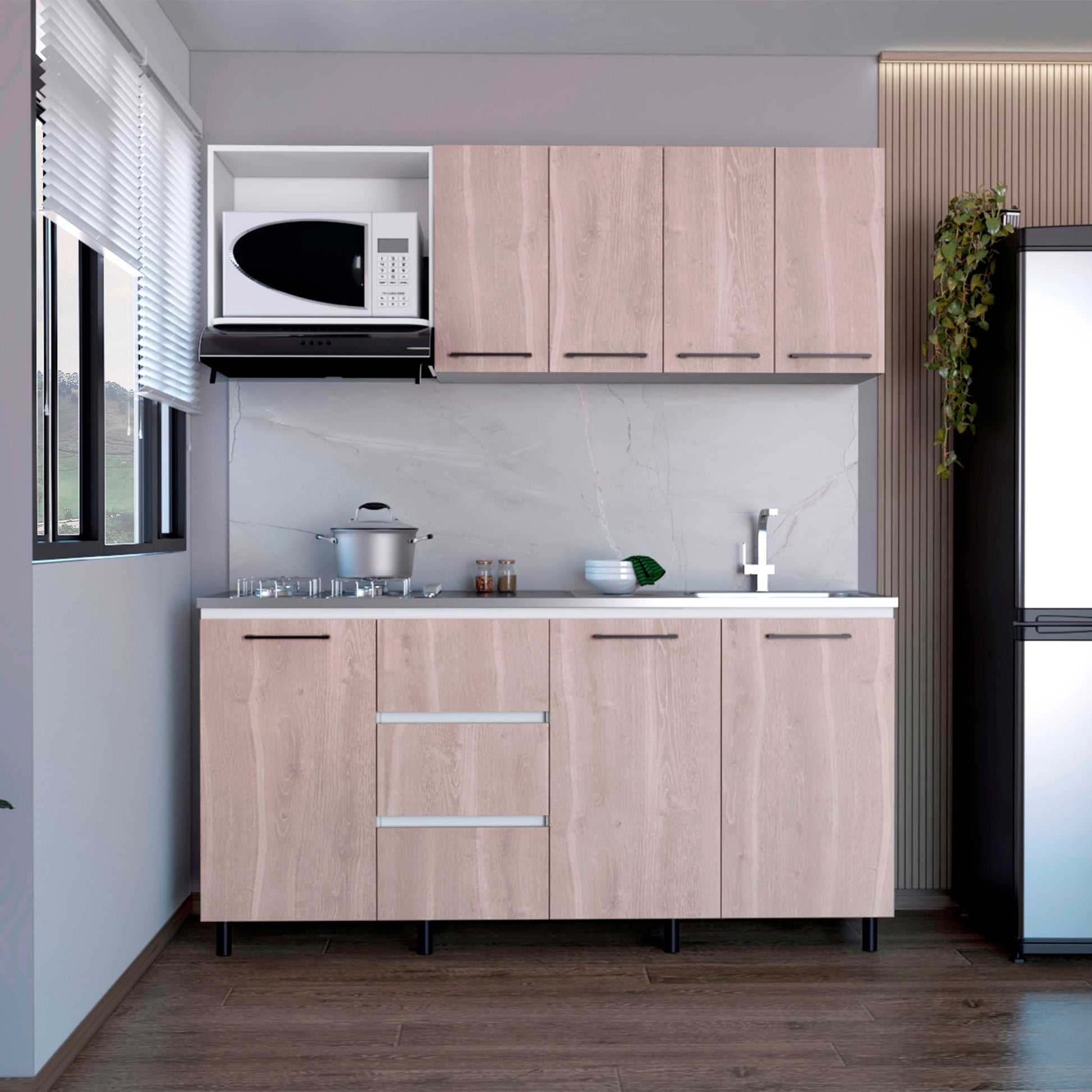 Cocina 180 Erie Rta Bardolino Blanco Meson Der