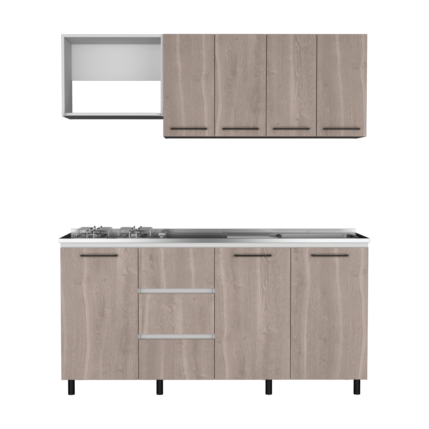 Cocina 180 Erie Rta Bardolino Blanco Meson Der