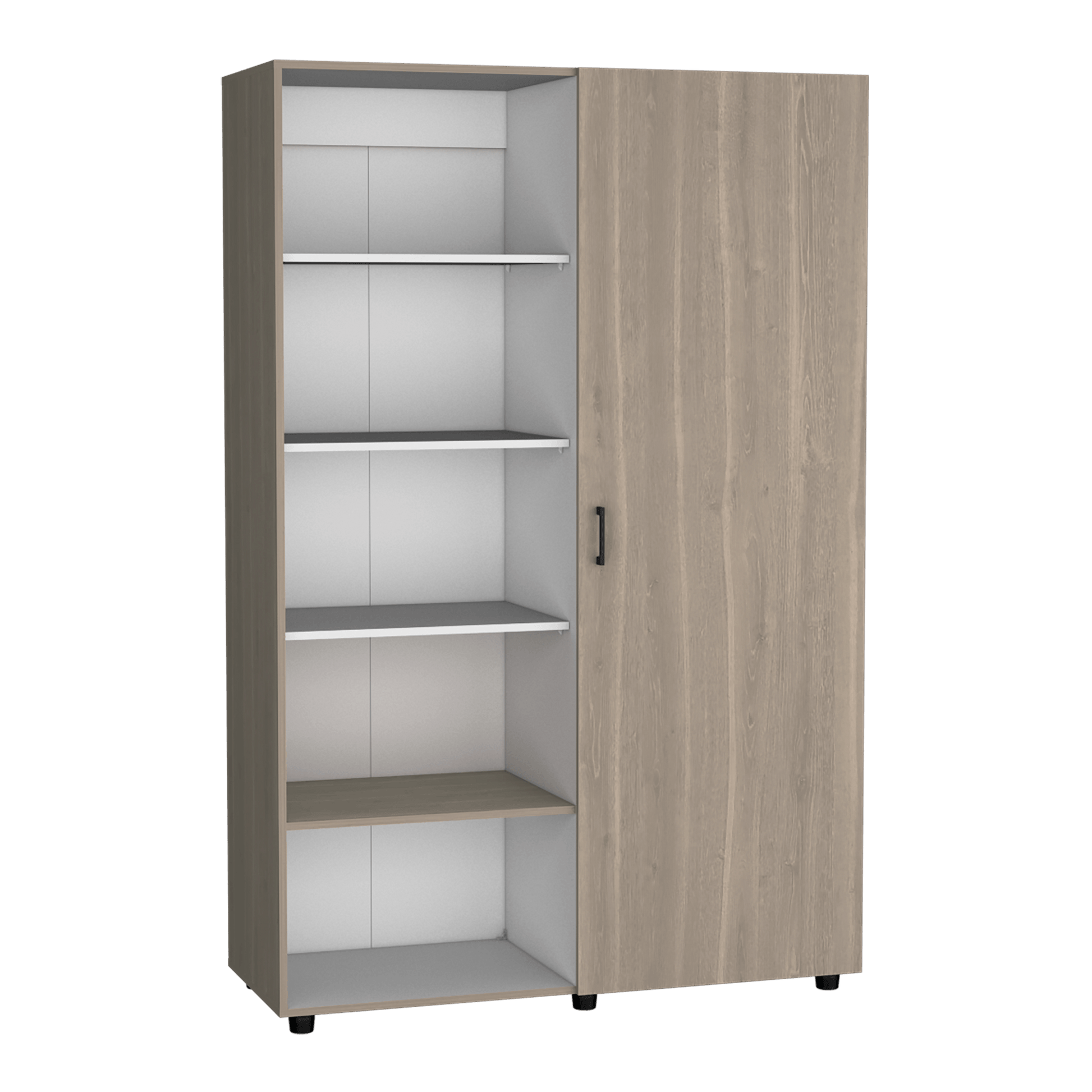 Closet Eco 184X120X46 Rta Bardolino Blanco Mqz
