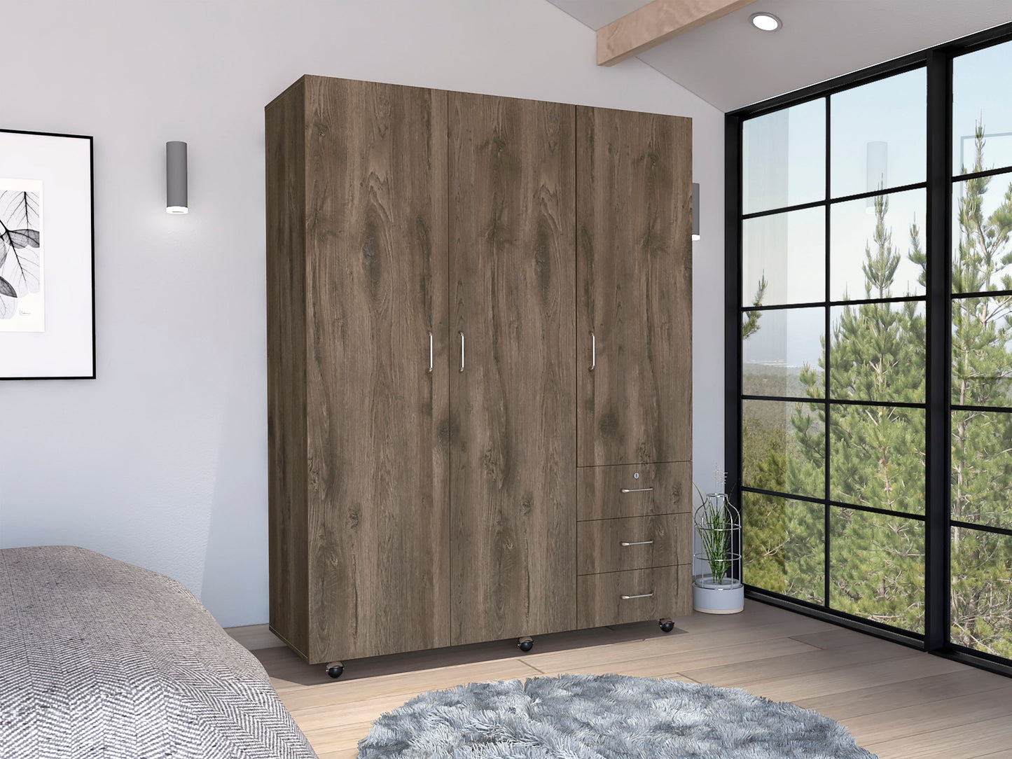 Closet Arizona 180 X 140 X 40 Rta Bellota + Blanco